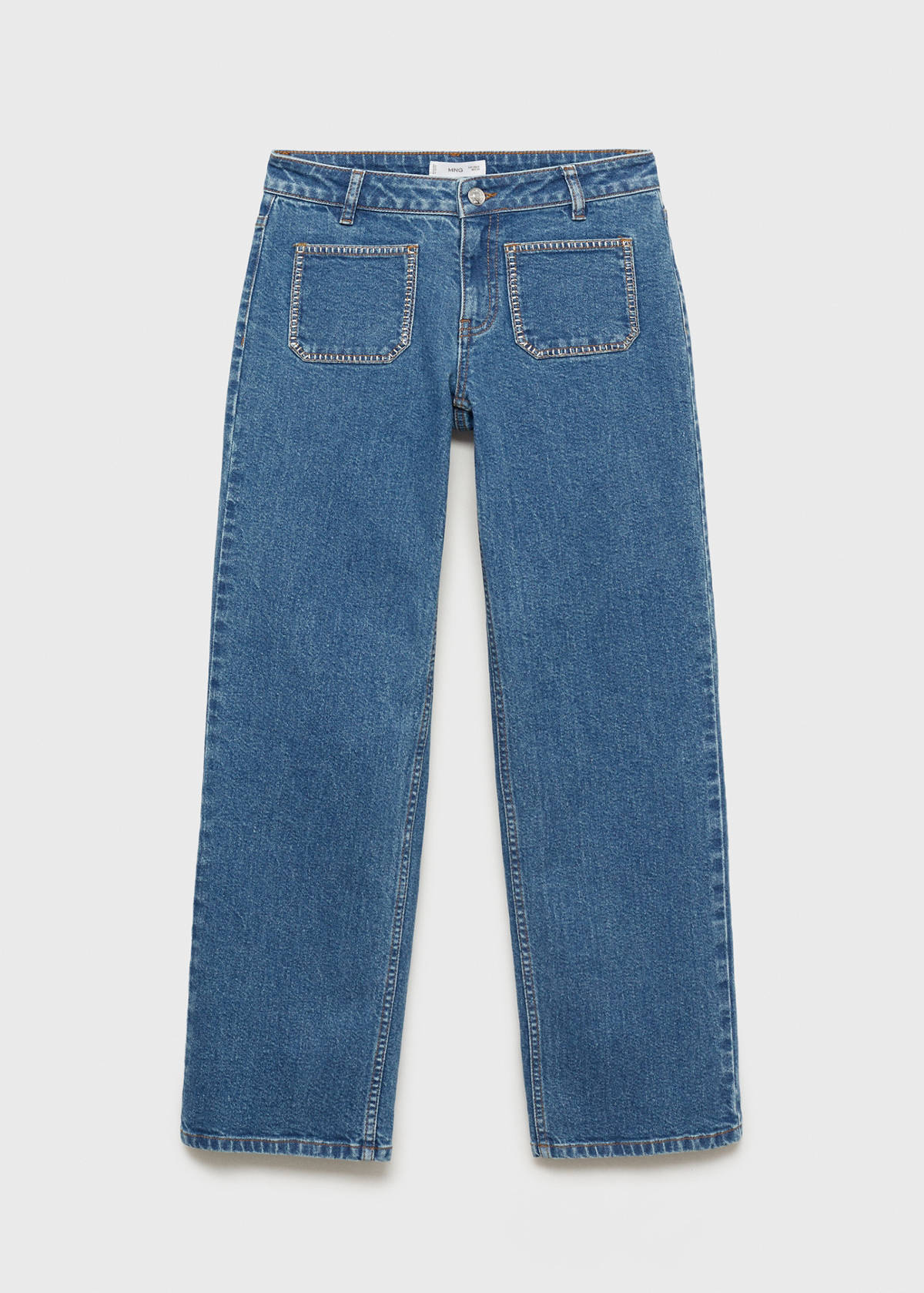 Straight fit jeans — Medium Blue