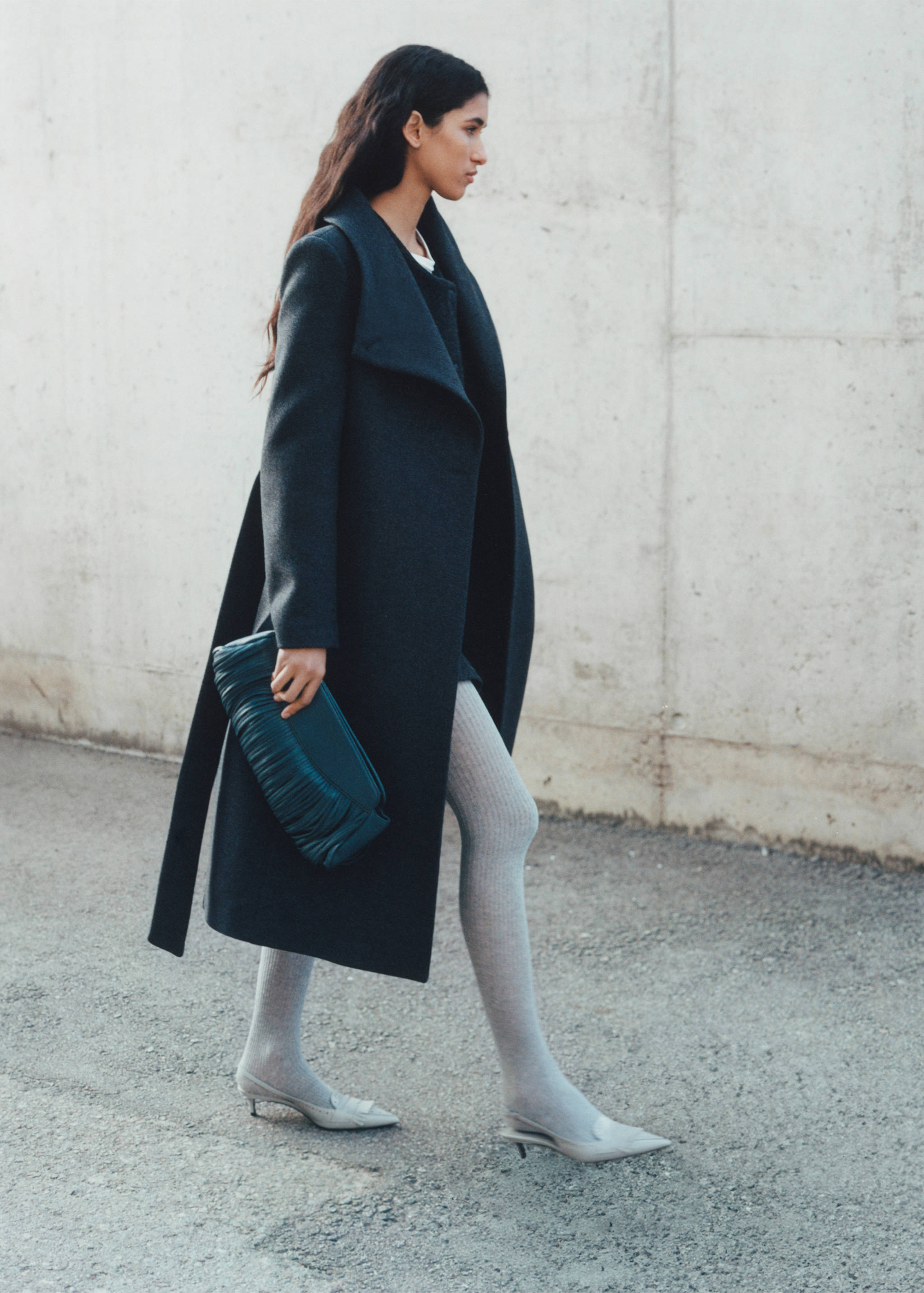 Leather handbag - General plane