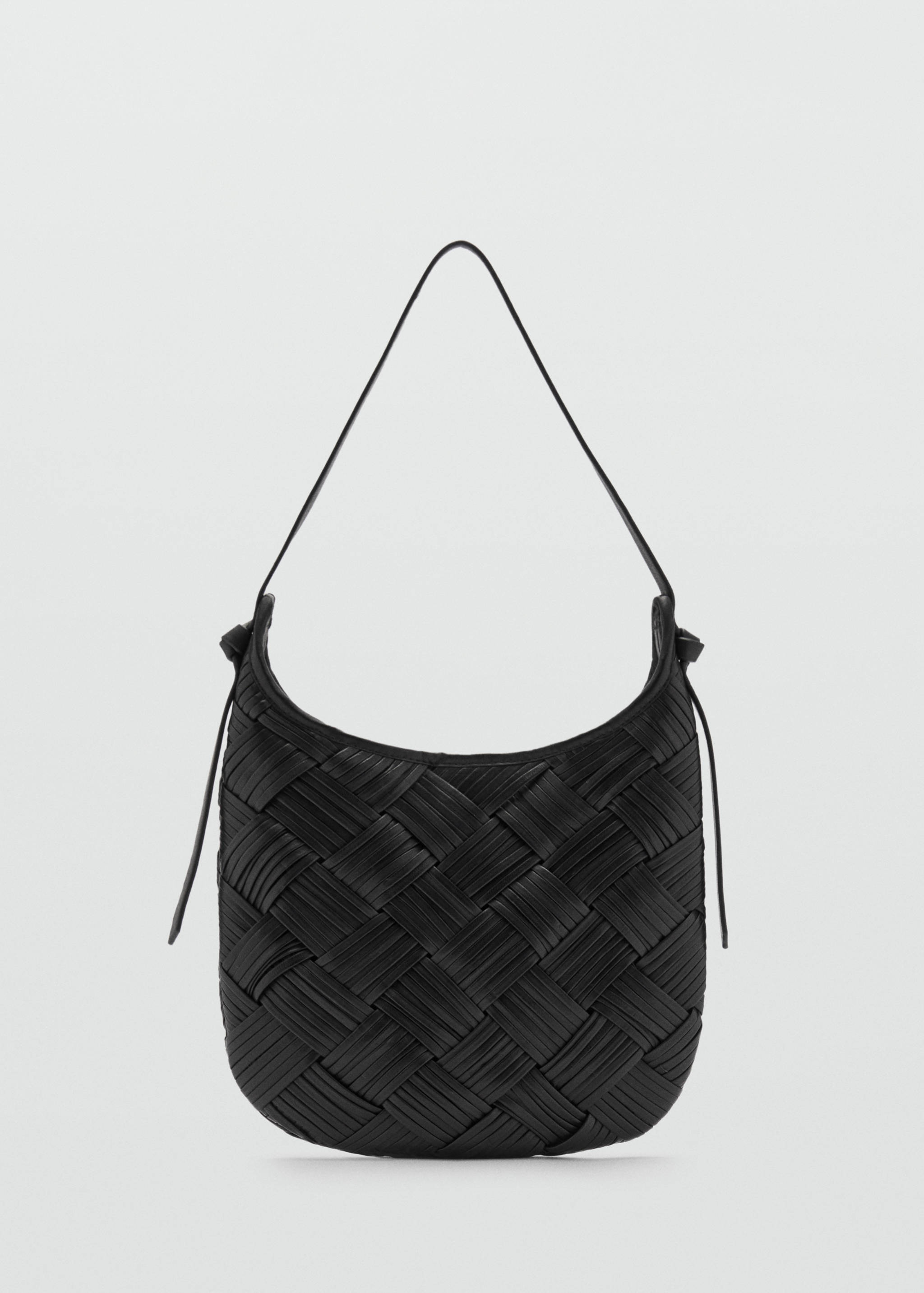 Ledertasche in Flecht-Optik - Artikel ohne Model