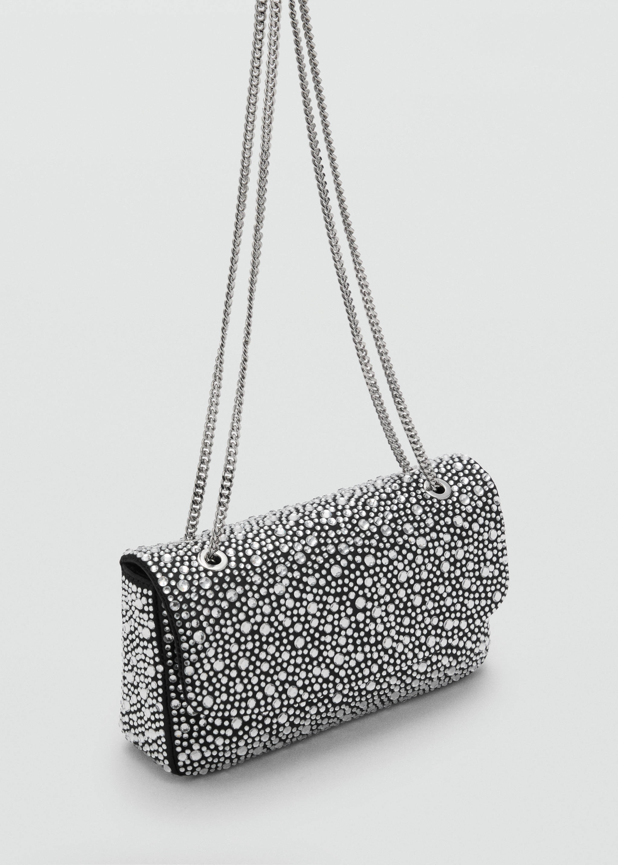Crystal flap bag - Medium plane