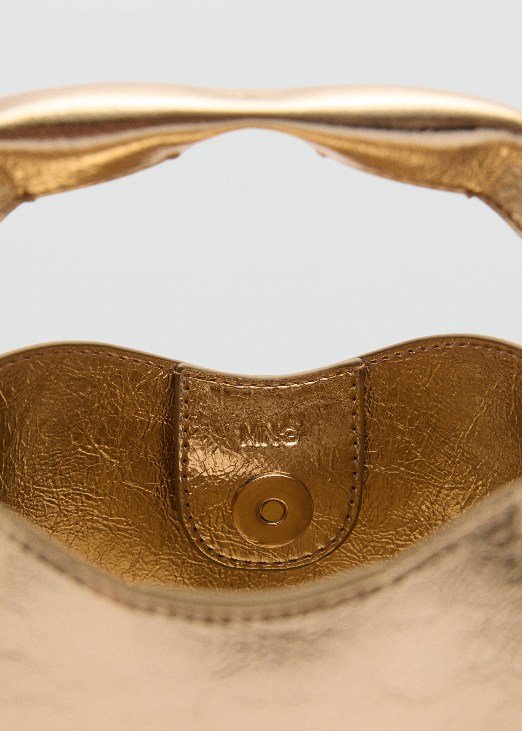 Metallic effect hand bag - Details of the article 2