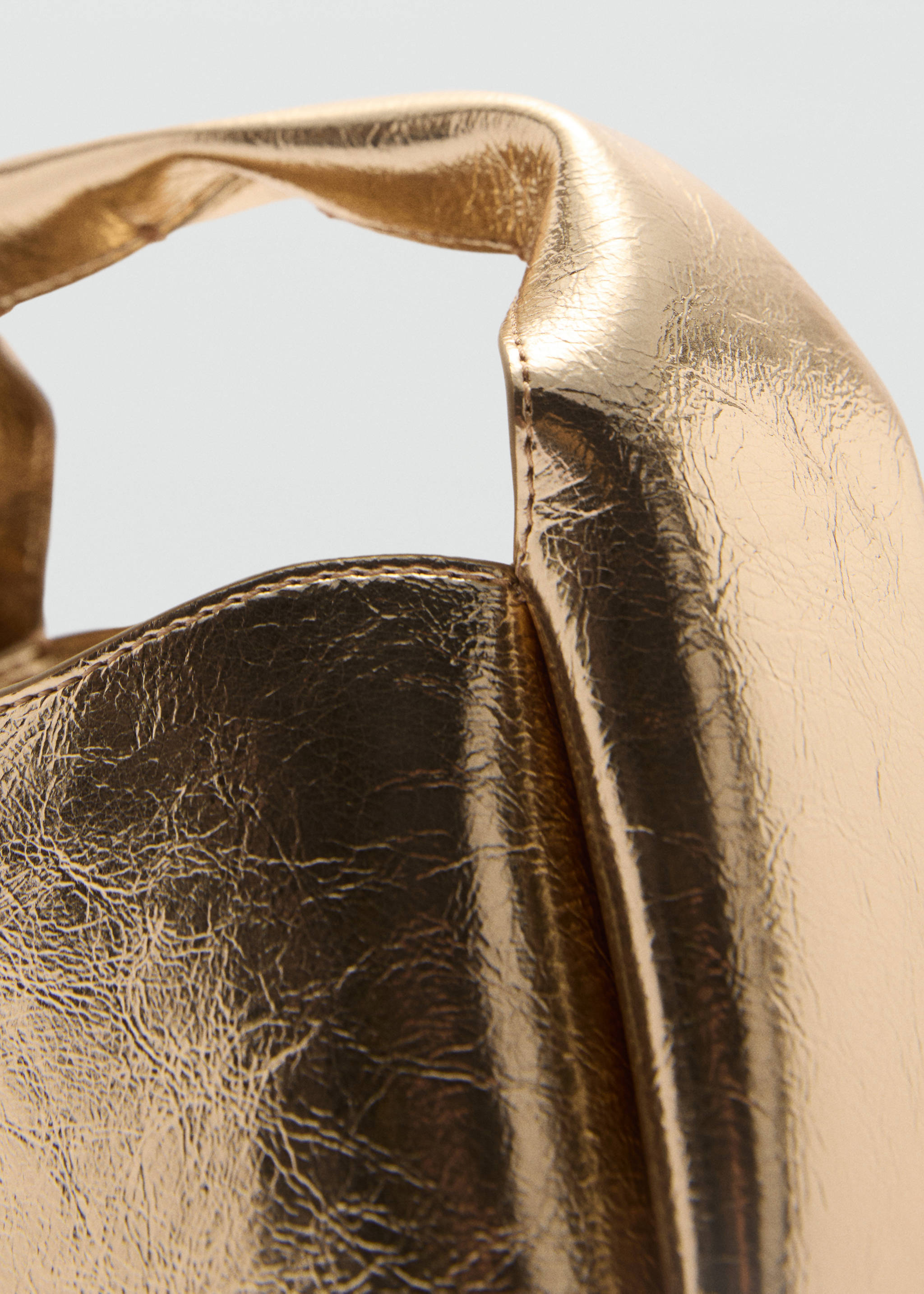 Metallic effect hand bag - Details of the article 3