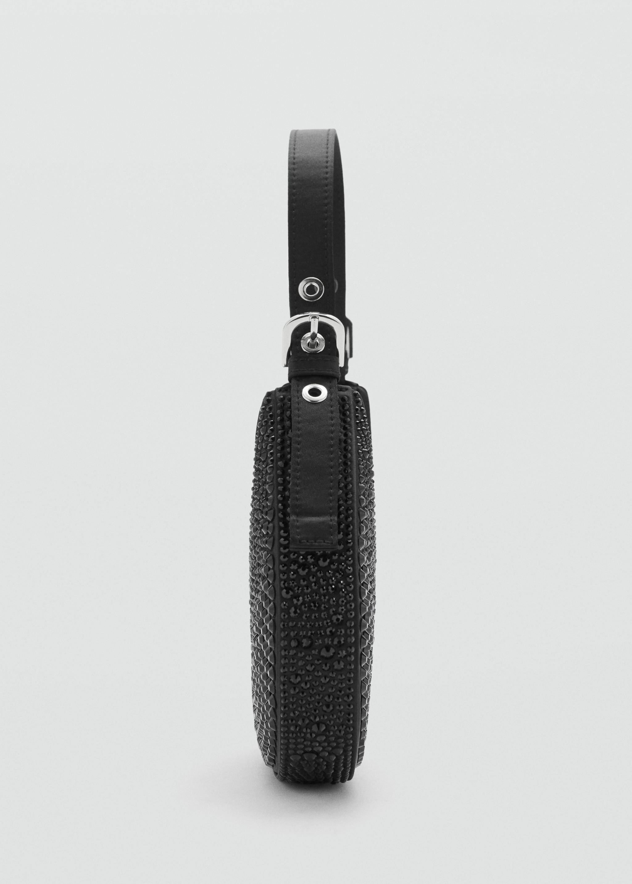Shoulder bag with crystal detail - Details of the article 2