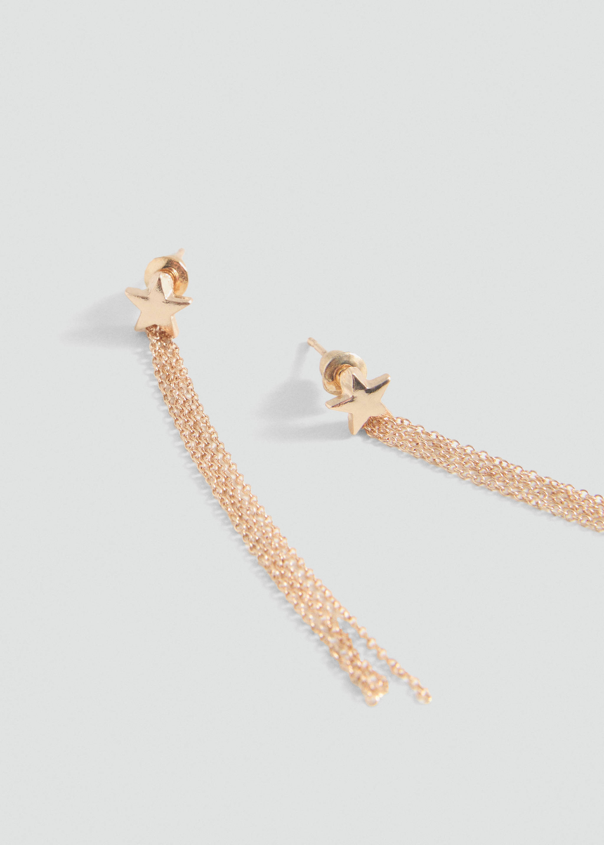 Boucles d'oreilles pendantes cascade - Plan moyen