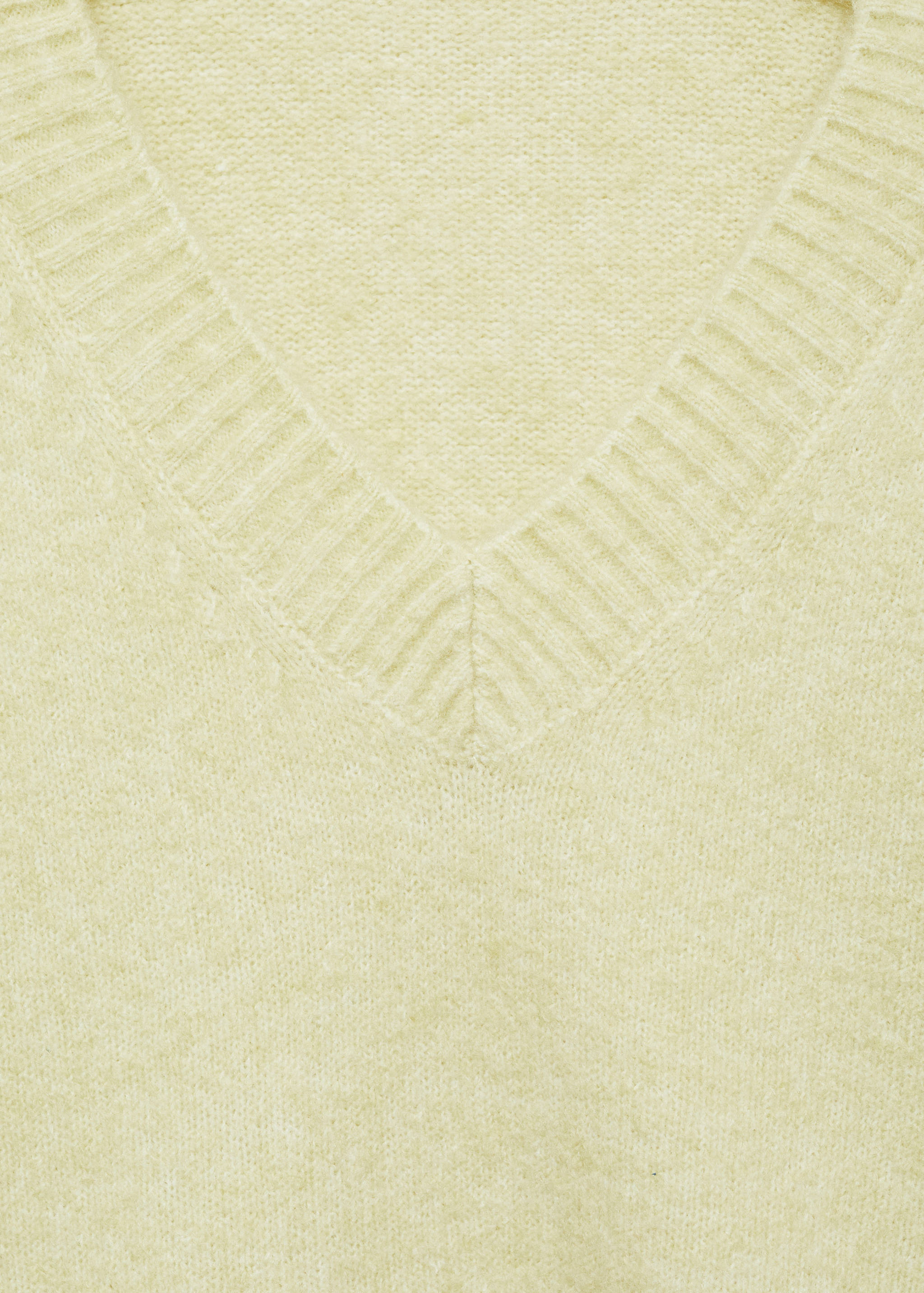 V-neck knit sweater - Details of the article 8