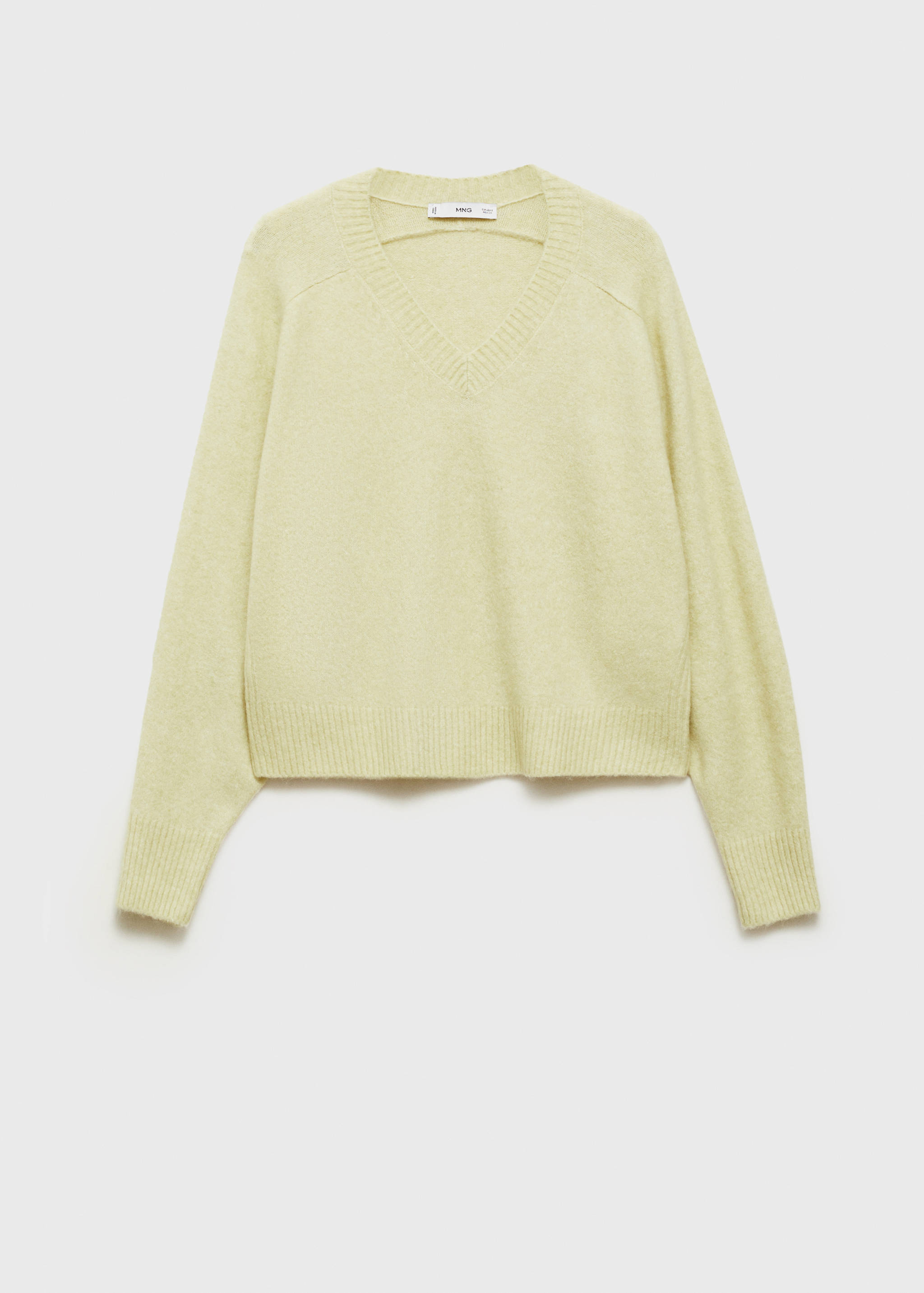 Jersey punto cuello pico - Artículo sin modelo