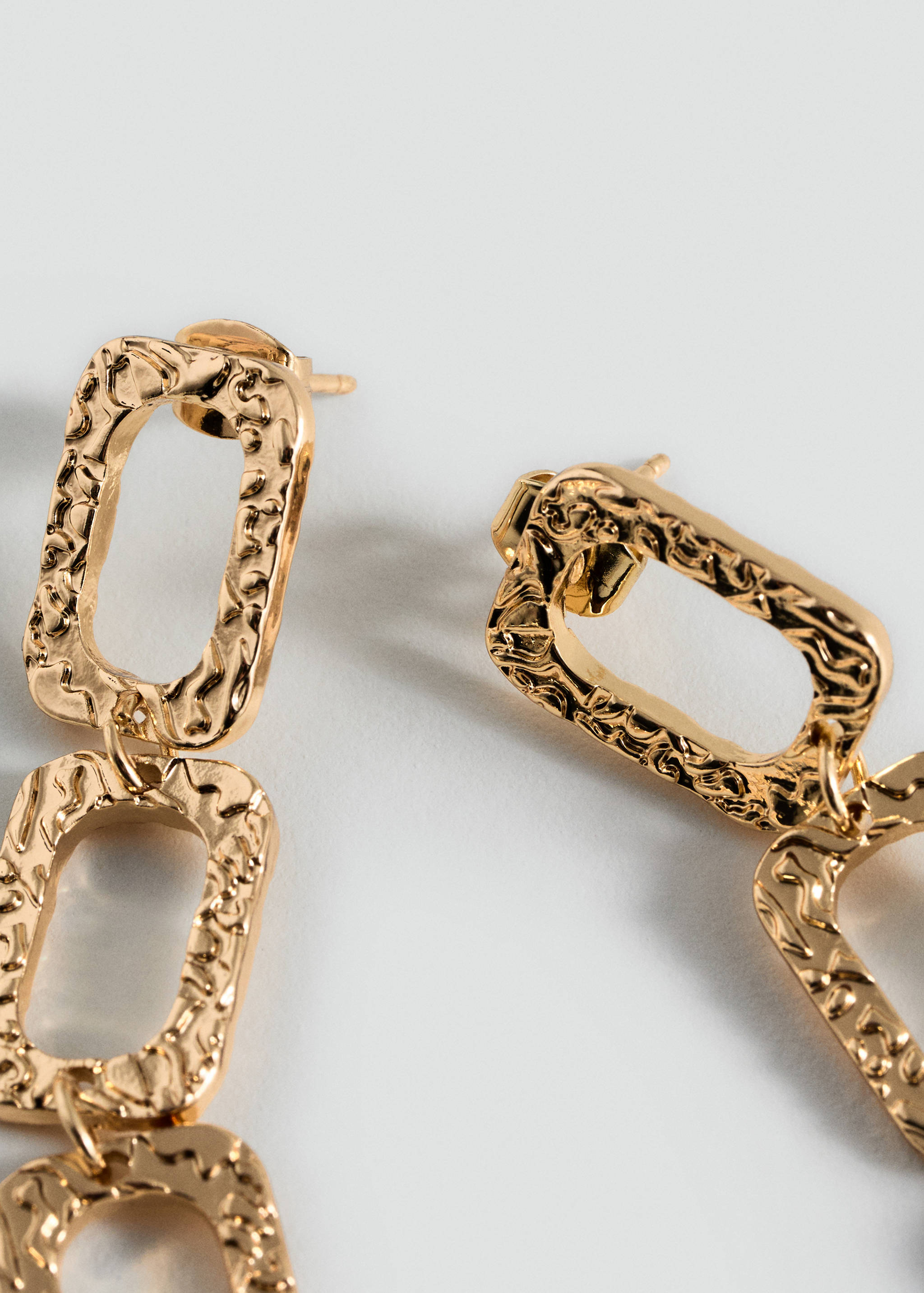 Oorbellen met kralen en hangers - Middenvlak