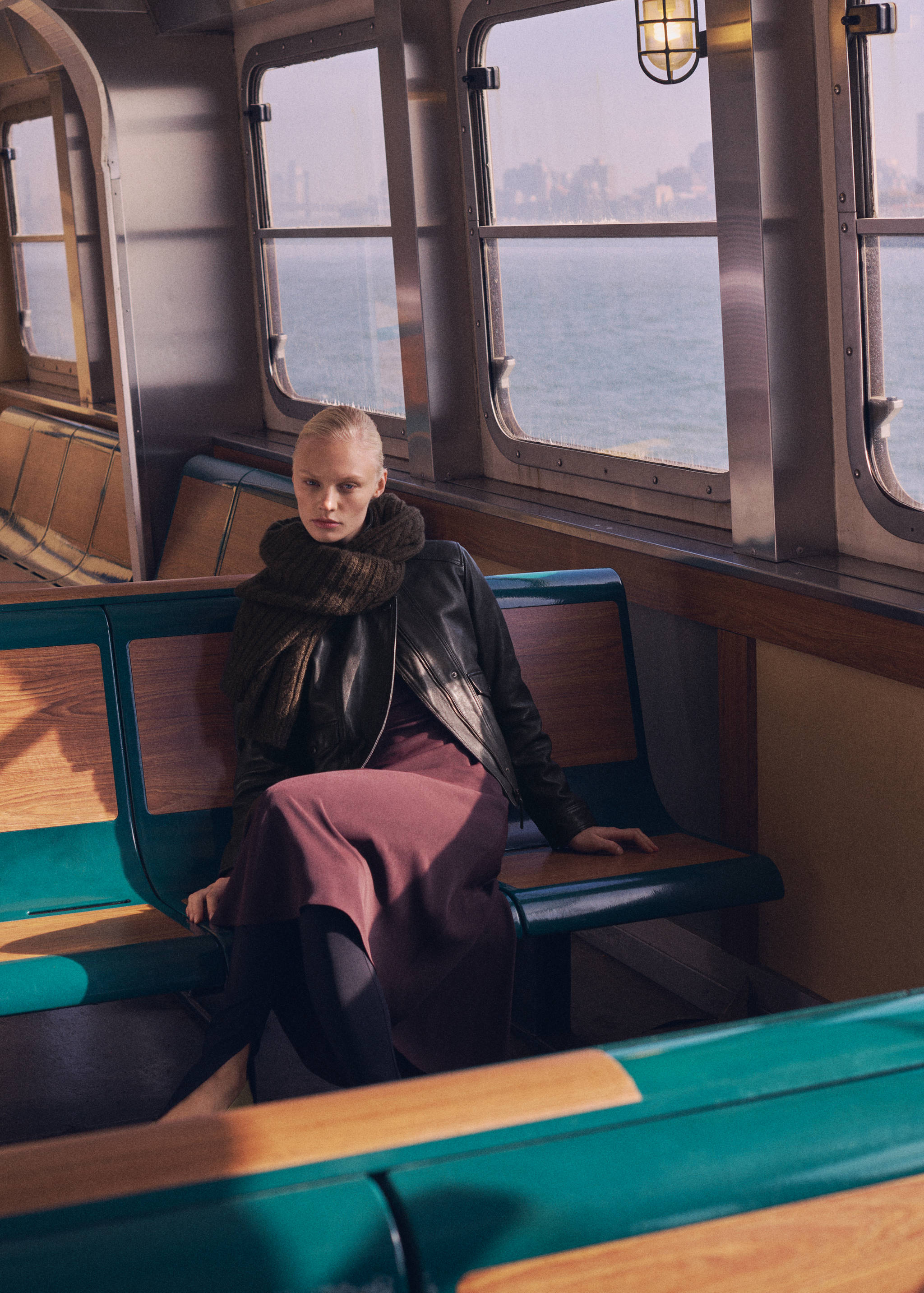 Pockets leather jacket - Details of the article 7