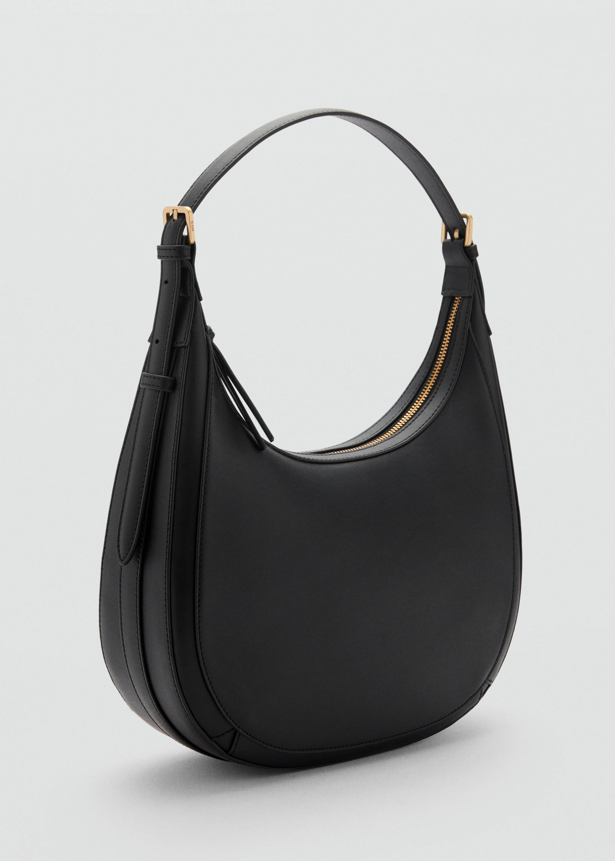 Oval shoulder bag - Medium plane