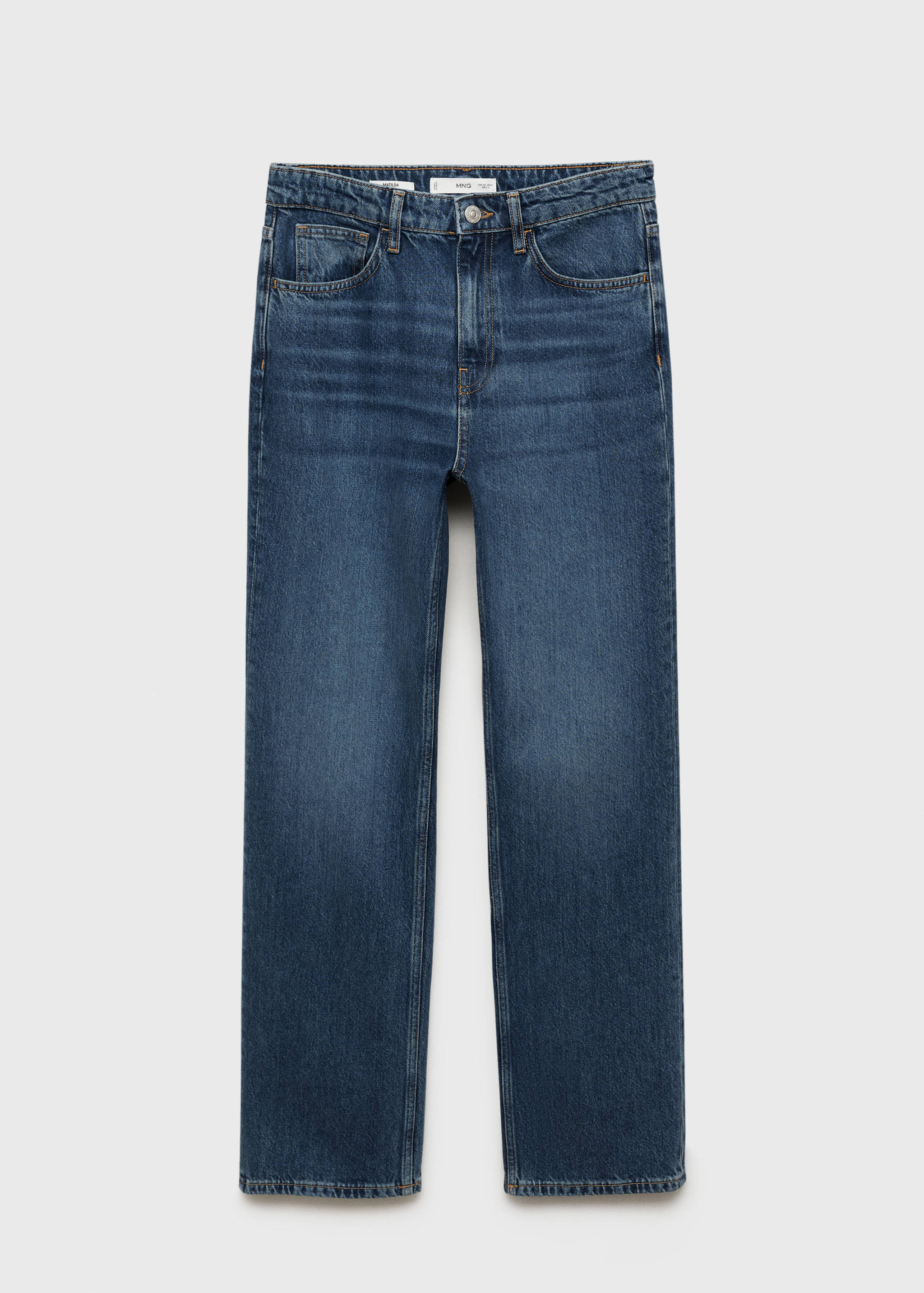 Matilda medium-rise straight-fit jeans - Article without model