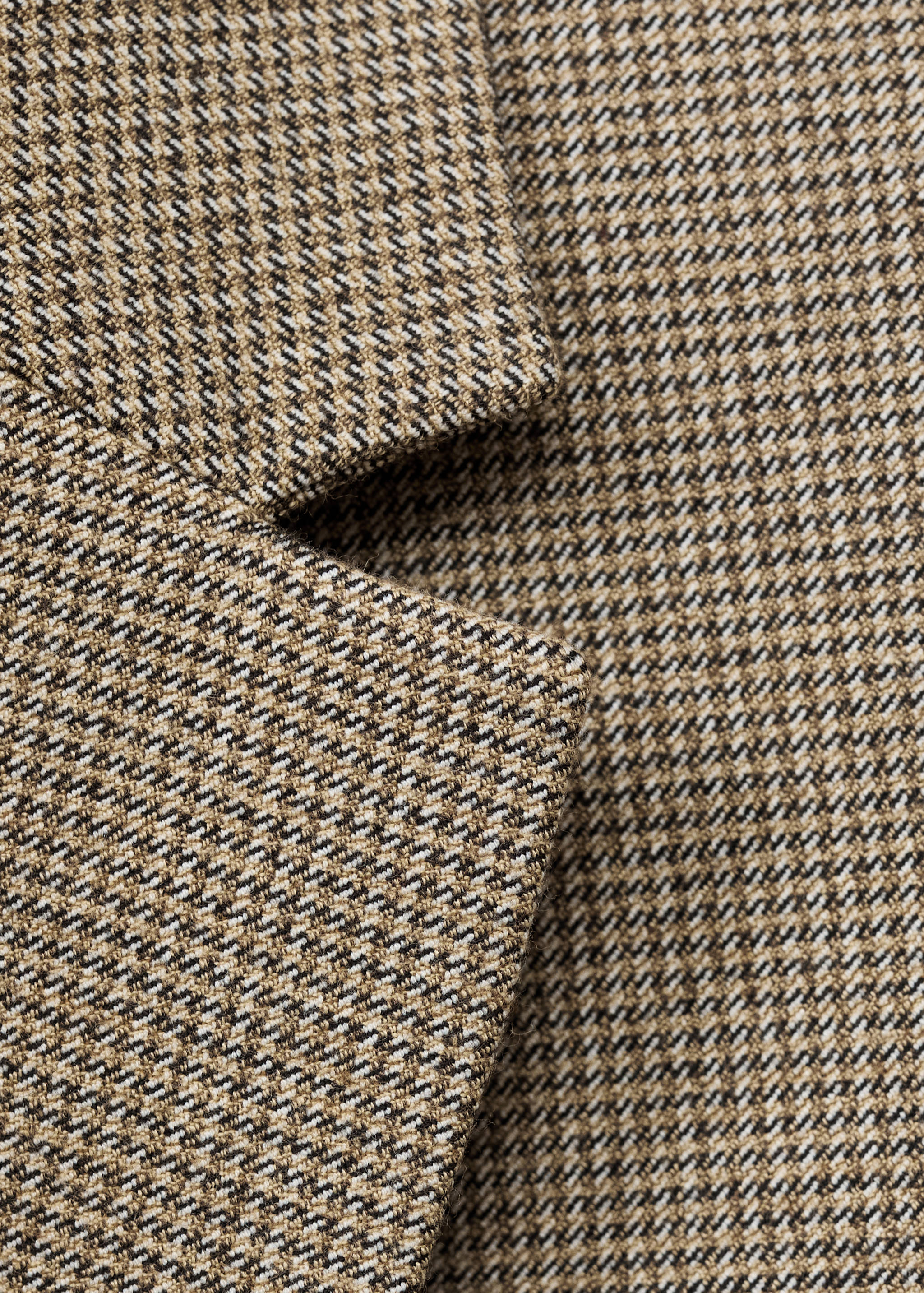 Micro-houndstooth tailored jacket - Details of the article 0