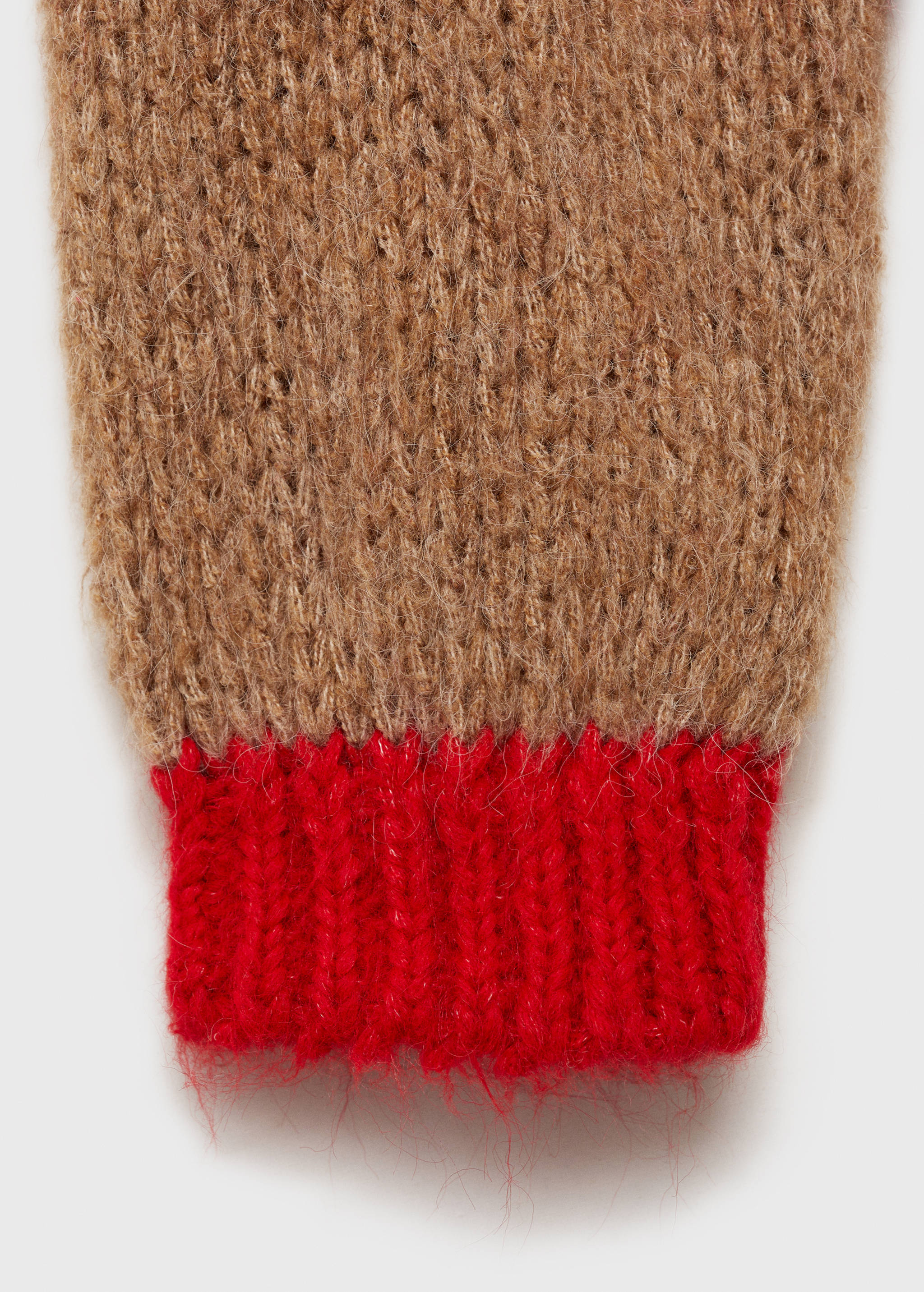 Pull-over rayures grosse maille - Détail de l'article 0