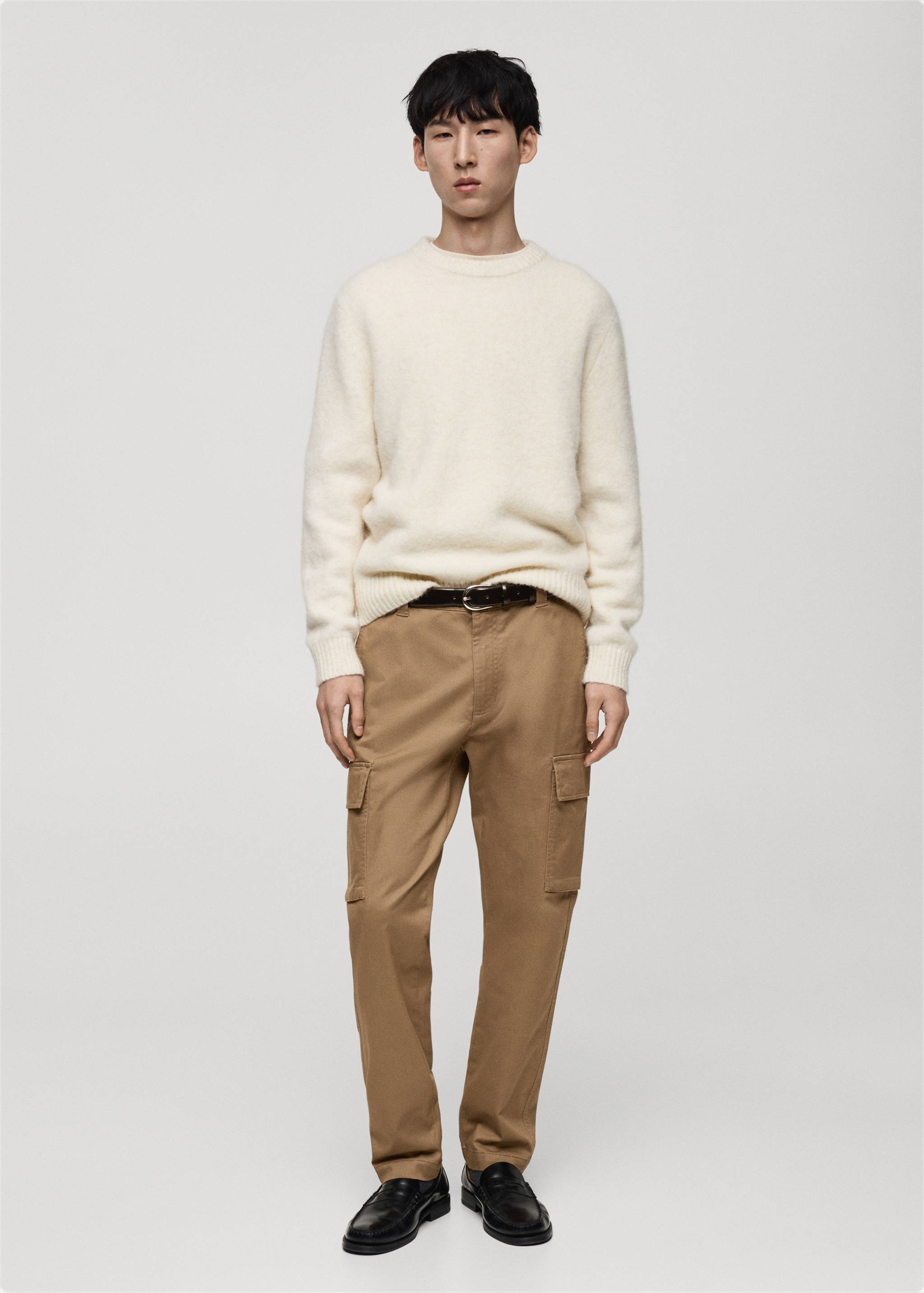 Pantalón cargo algodón regular fit - Plano general