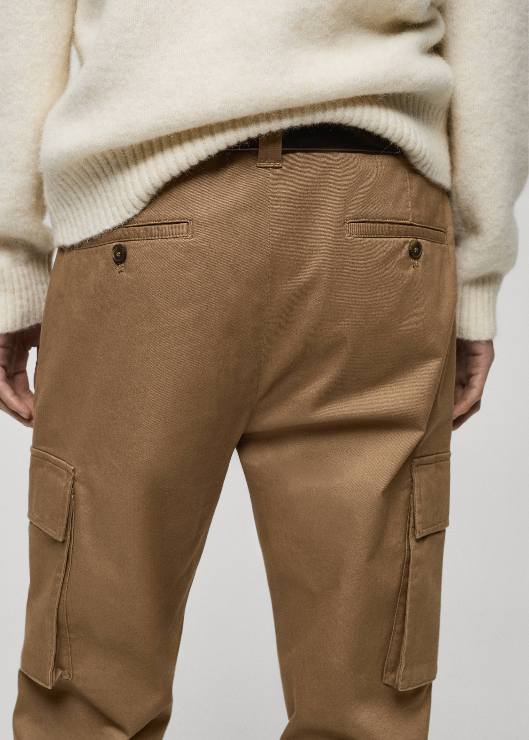 Pantalón cargo algodón regular fit - Detalle del artículo 6