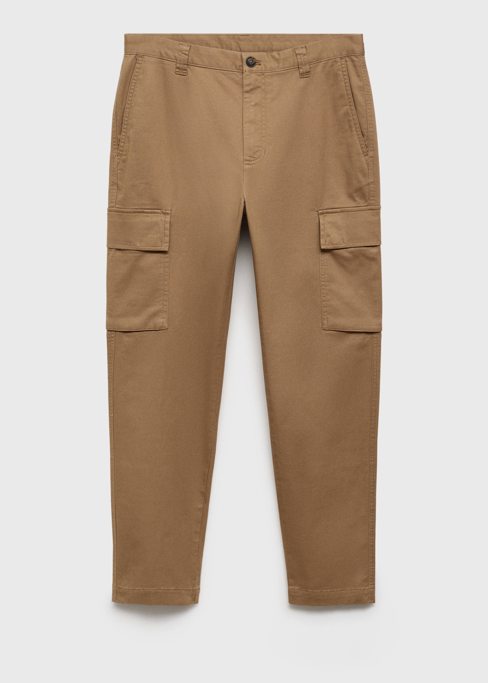 Pantalon cargo coton regular-fit - Article sans modèle