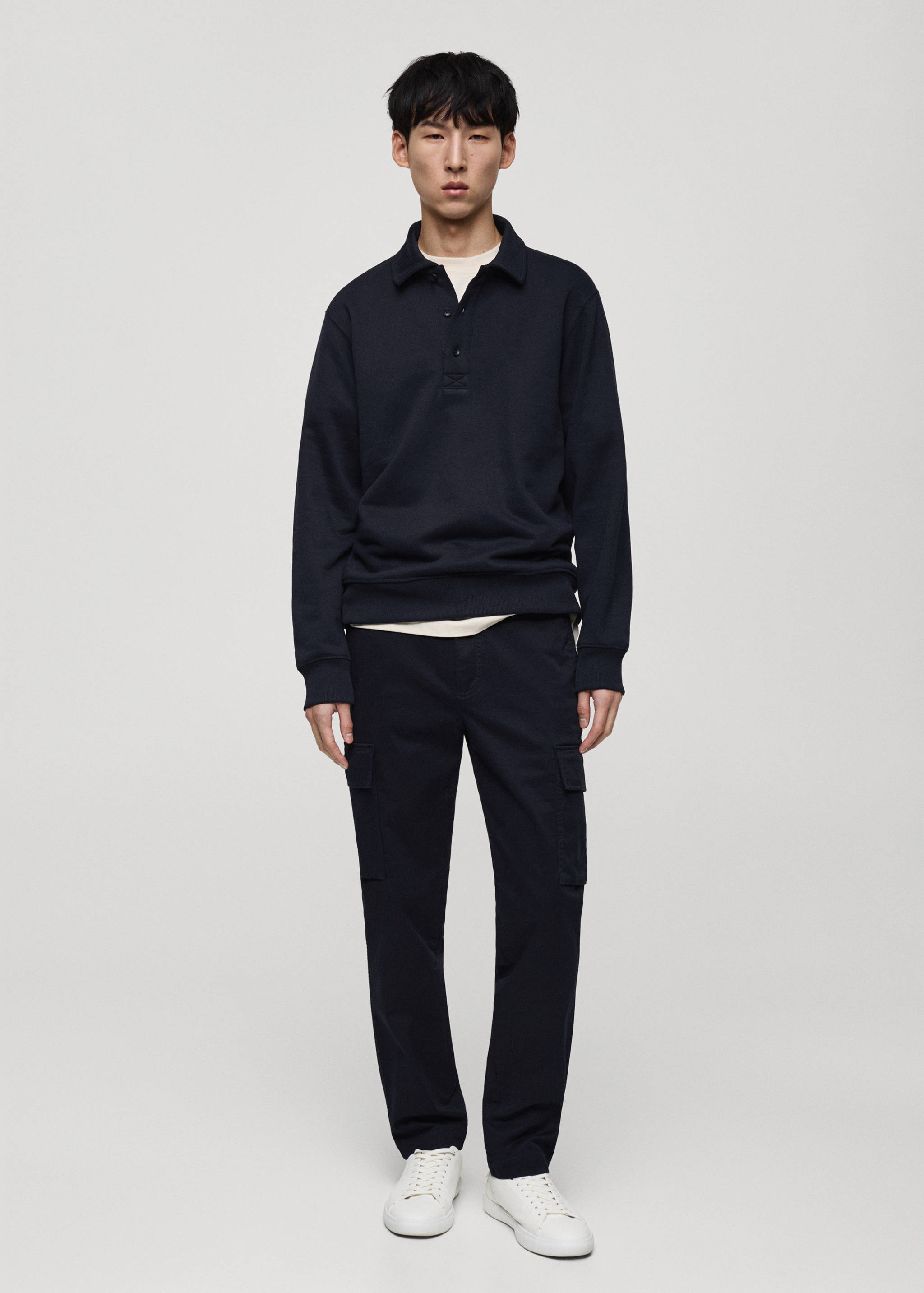 Pantalón cargo algodón regular fit - Plano general