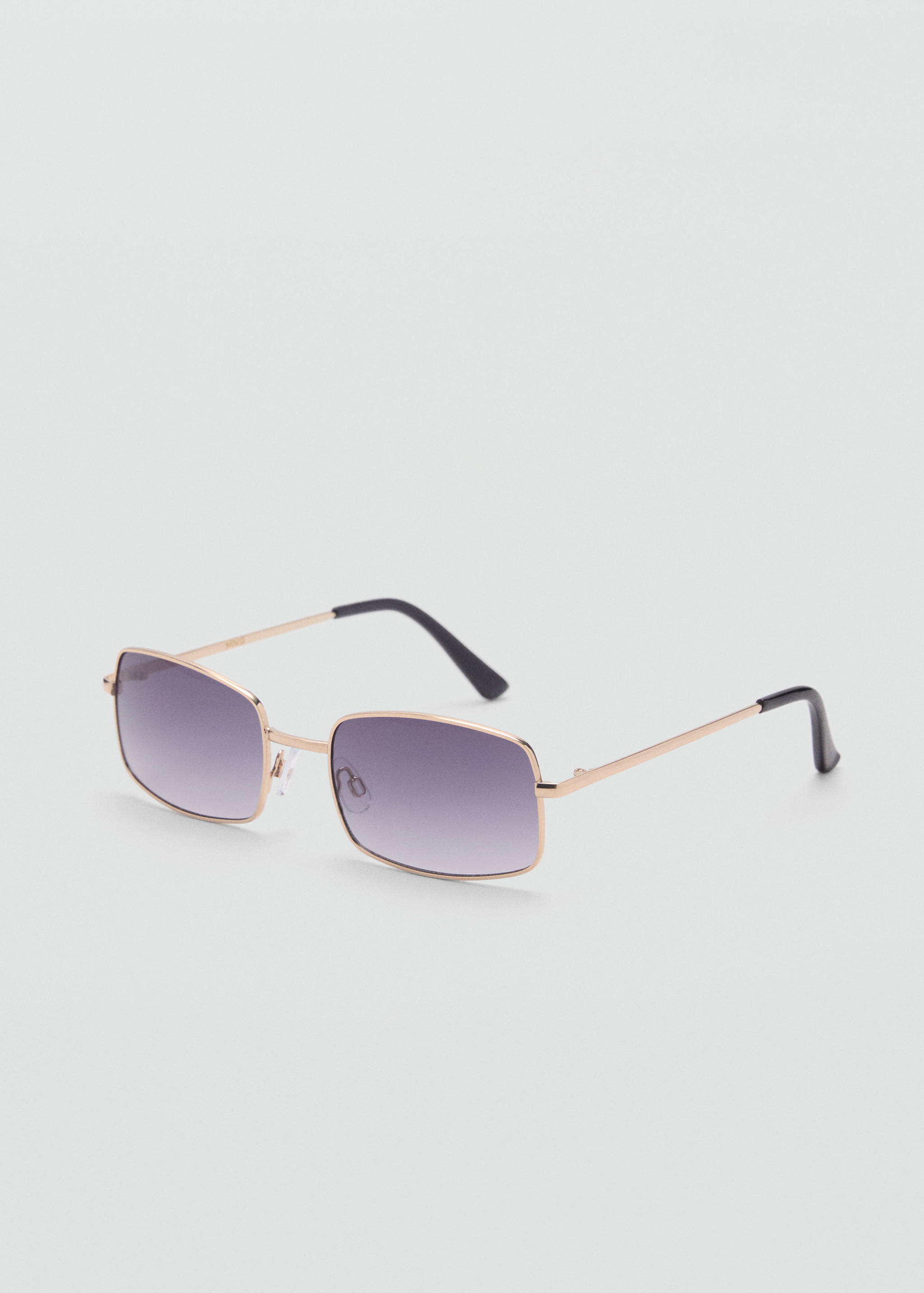 Metallic frame sunglasses - Medium plane