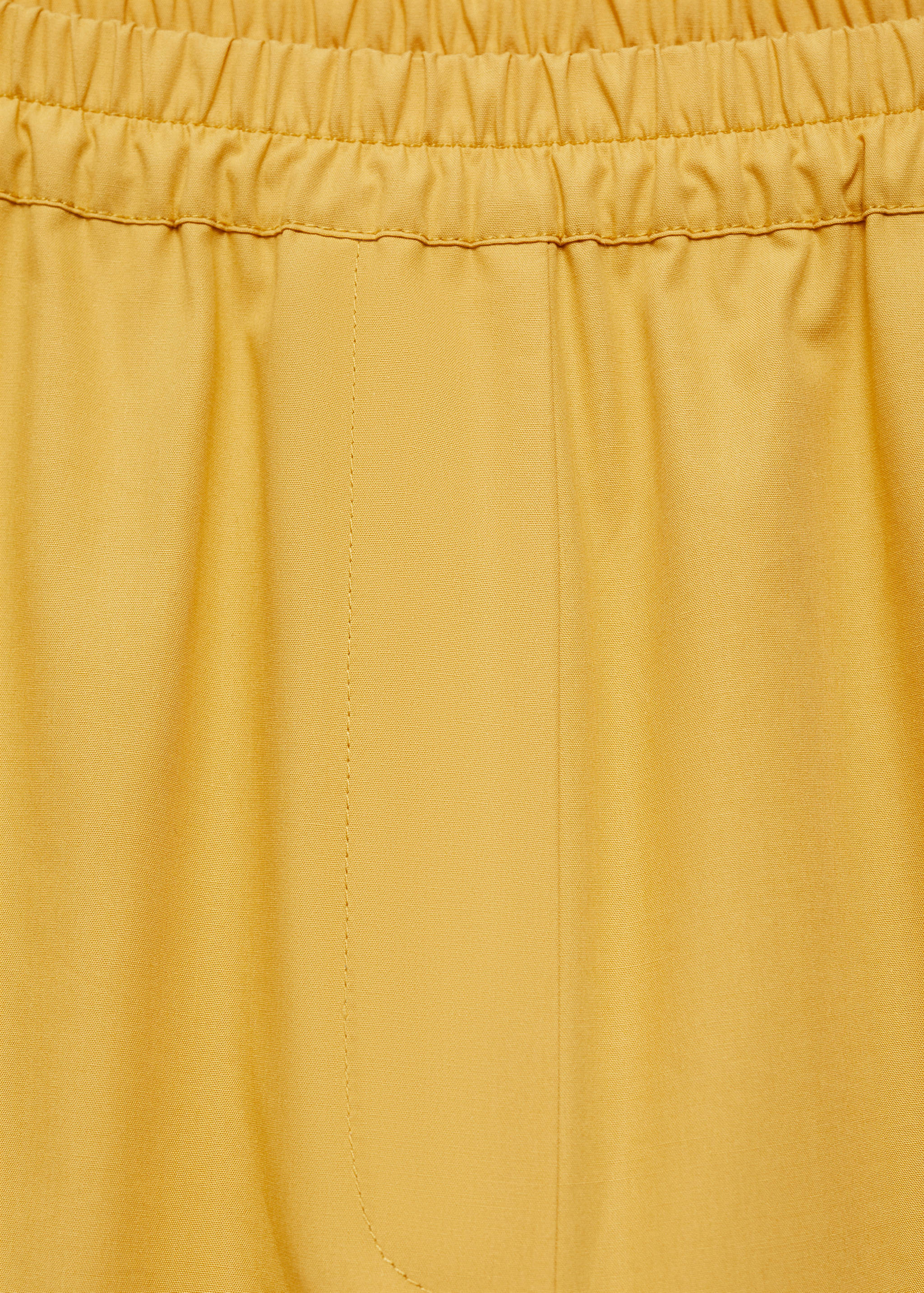 Cotton culotte trousers - Details of the article 8