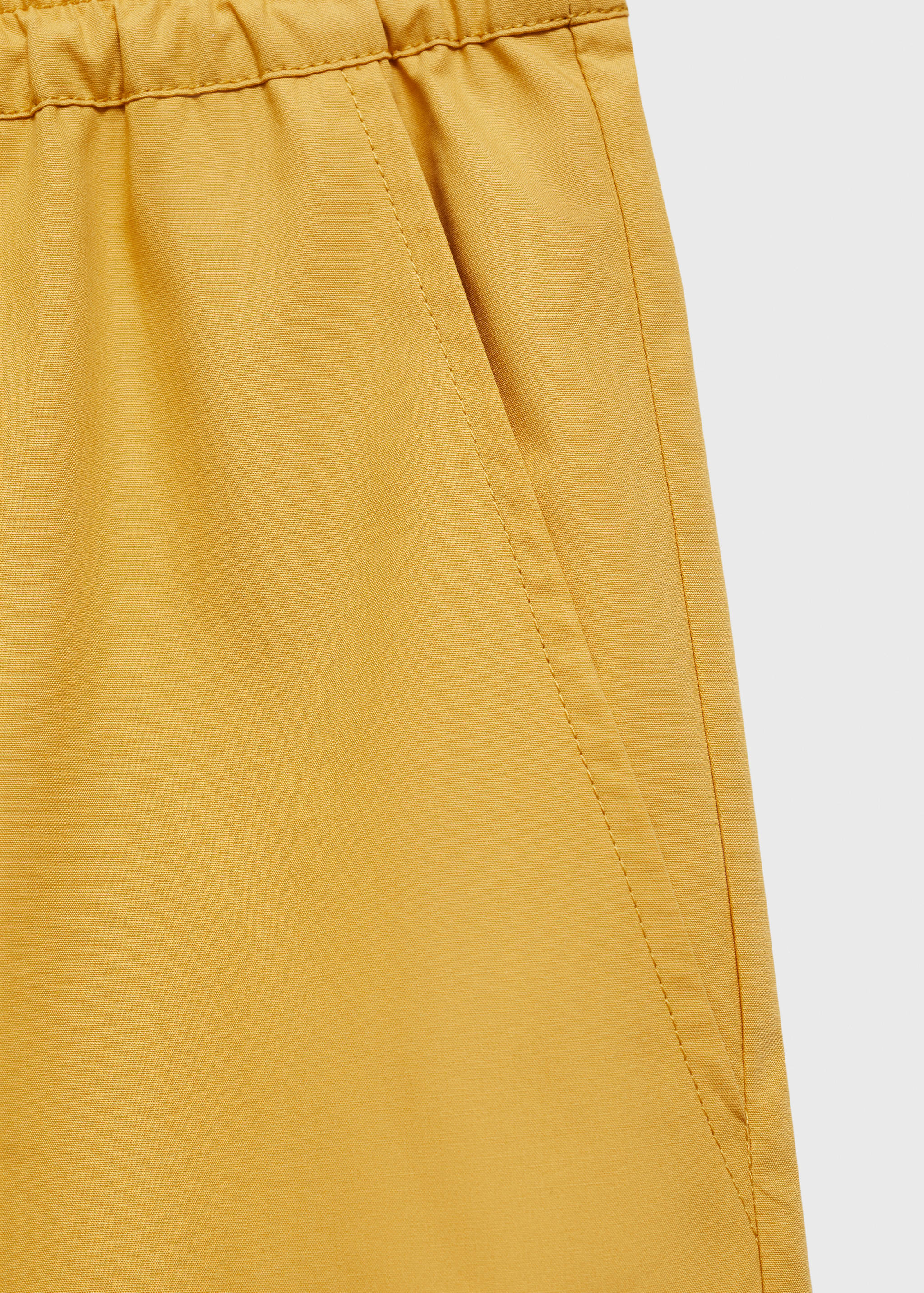 Cotton culotte trousers - Details of the article 0