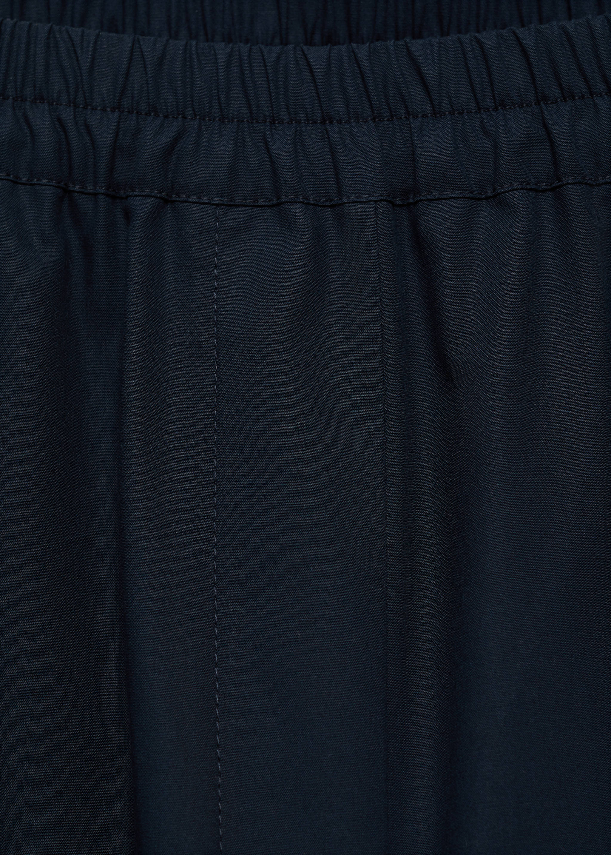 Cotton culotte trousers - Details of the article 8