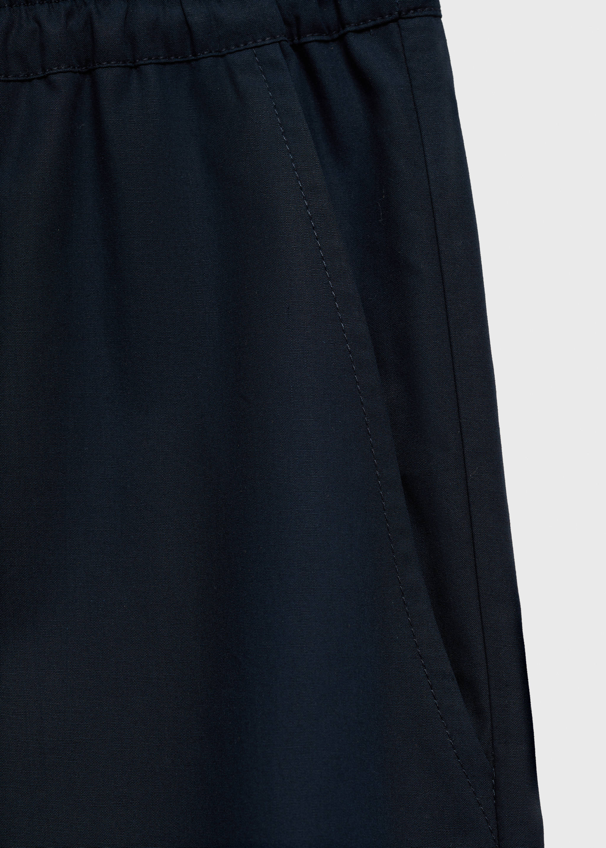 Cotton culotte trousers - Details of the article 0