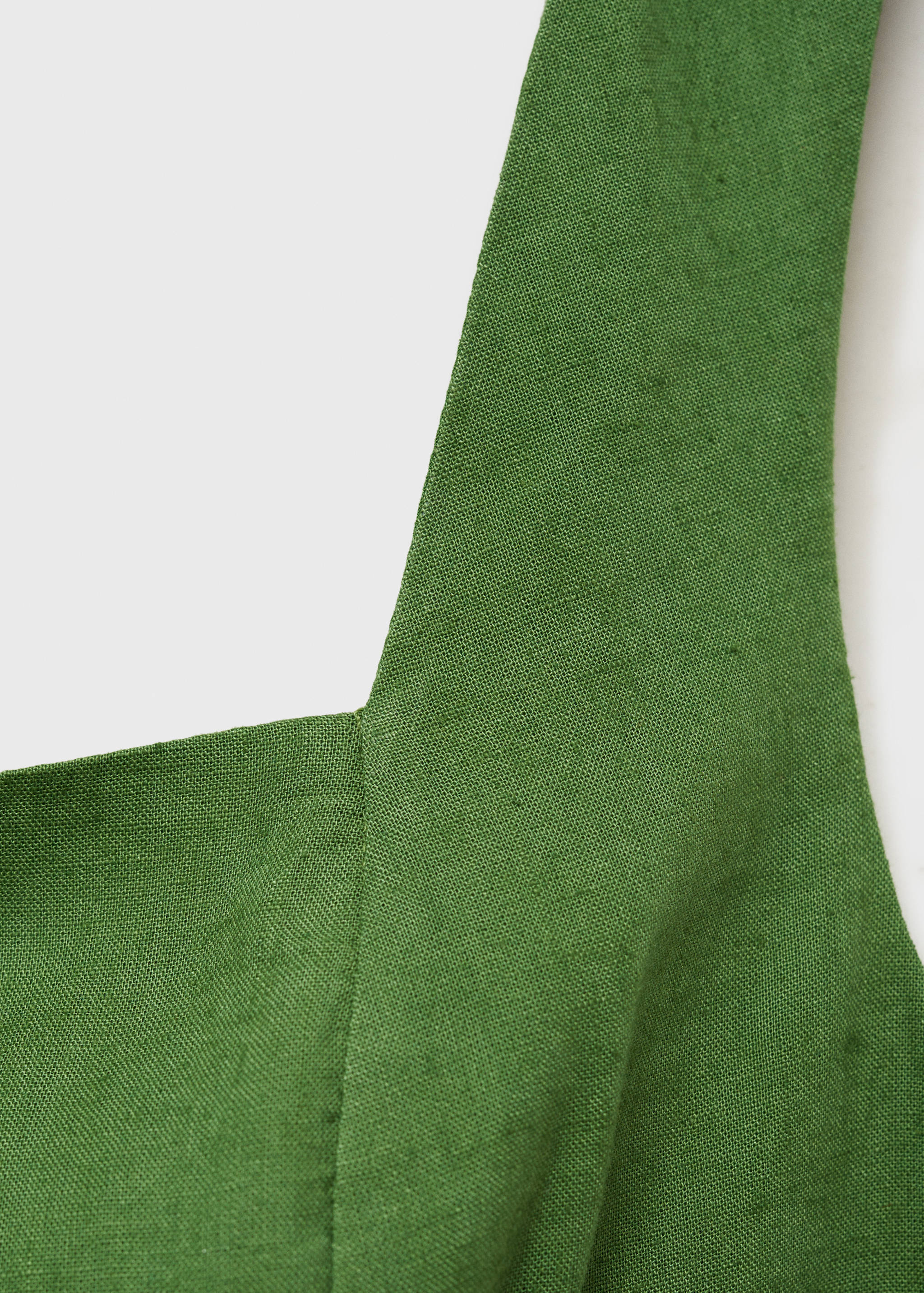 Straight-fit linen jumpsuit - Details of the article 8