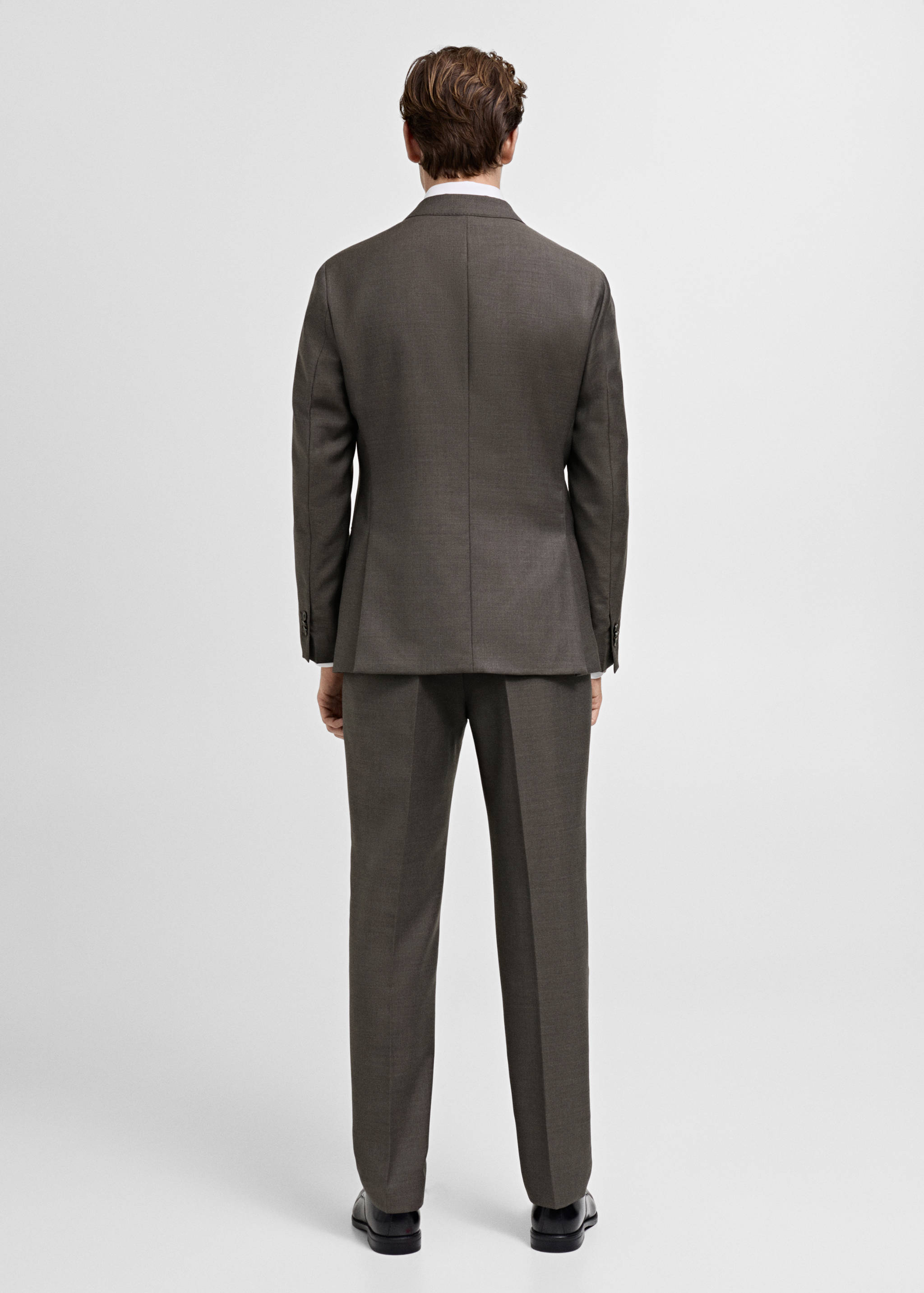 Venice 100% virgin wool suit jacket - Reverse of the article
