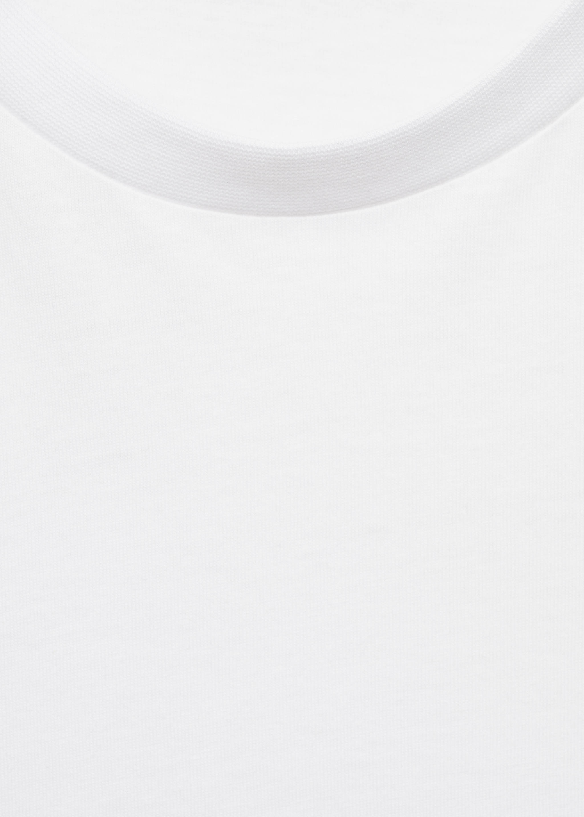 T-shirt 100 % coton slim-fit - Détail de l'article 8