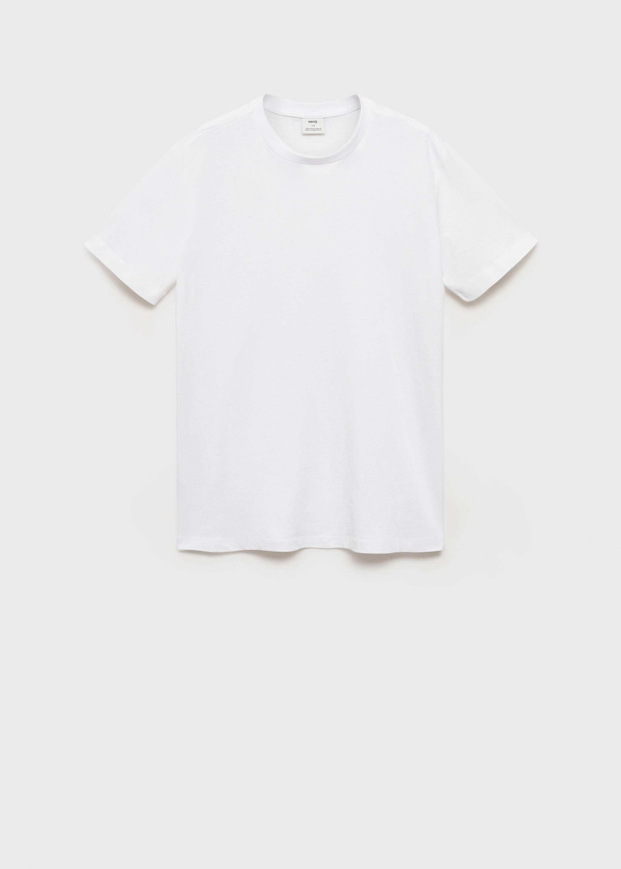 100% cotton slim-fit t-shirt - Article without model