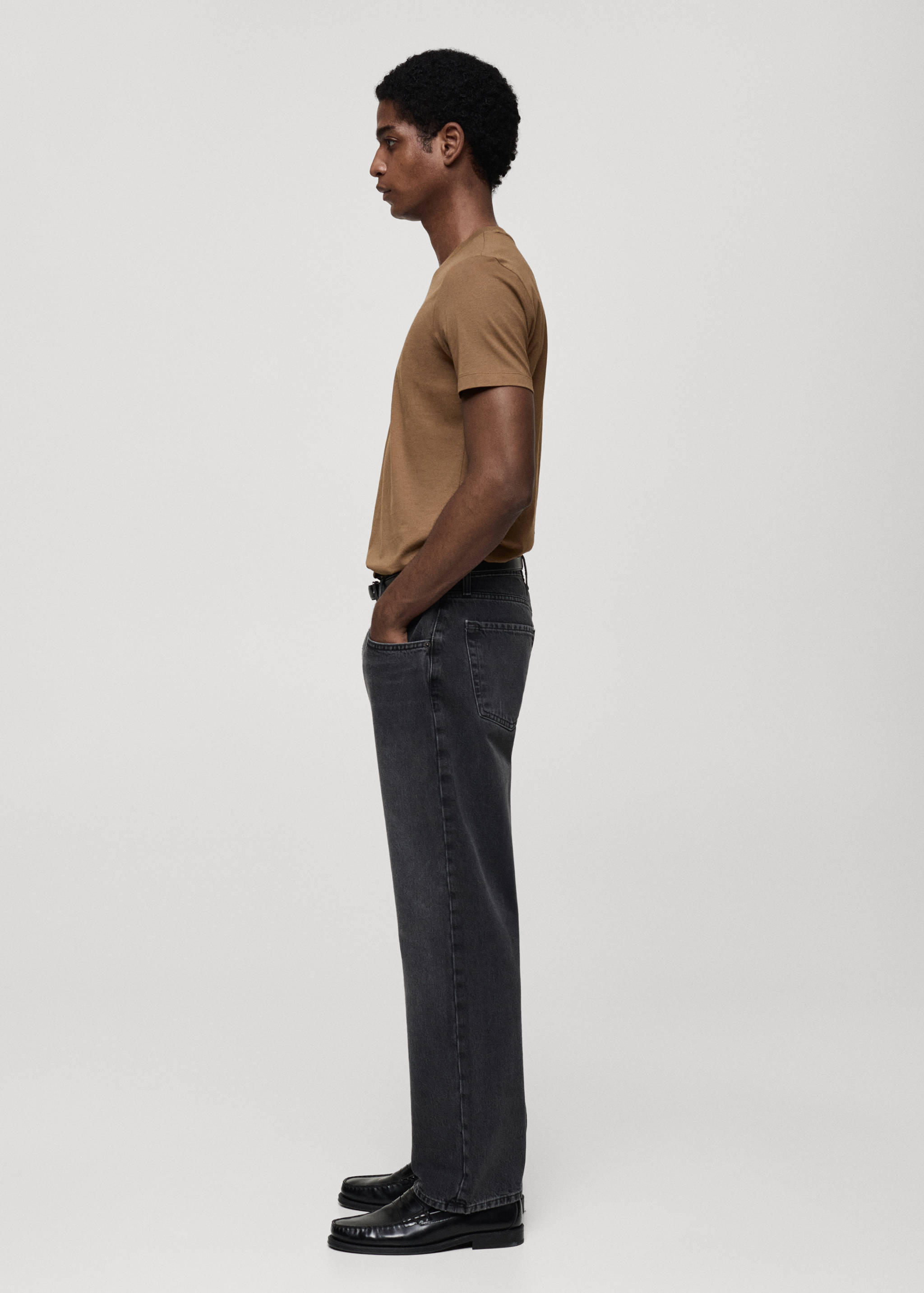 T-shirt 100 % coton slim-fit - Détail de l'article 2