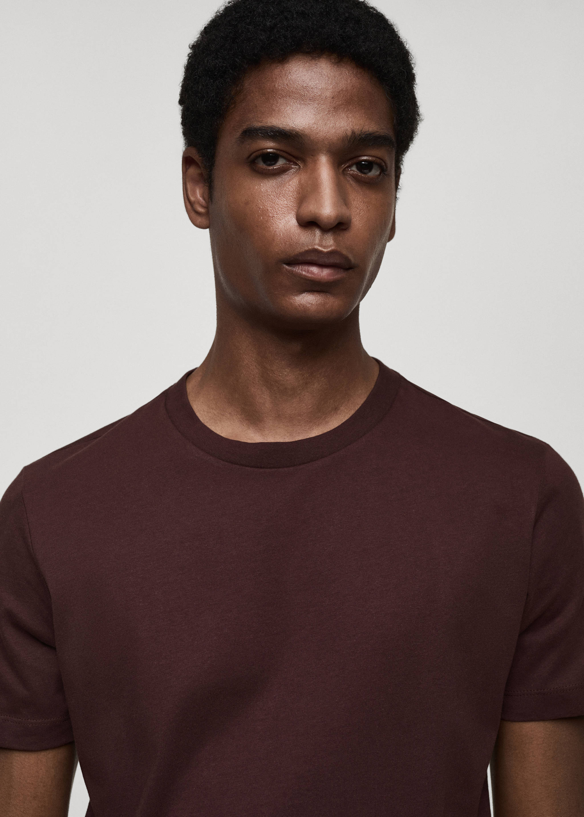 T-shirt 100 % coton slim-fit - Détail de l'article 1