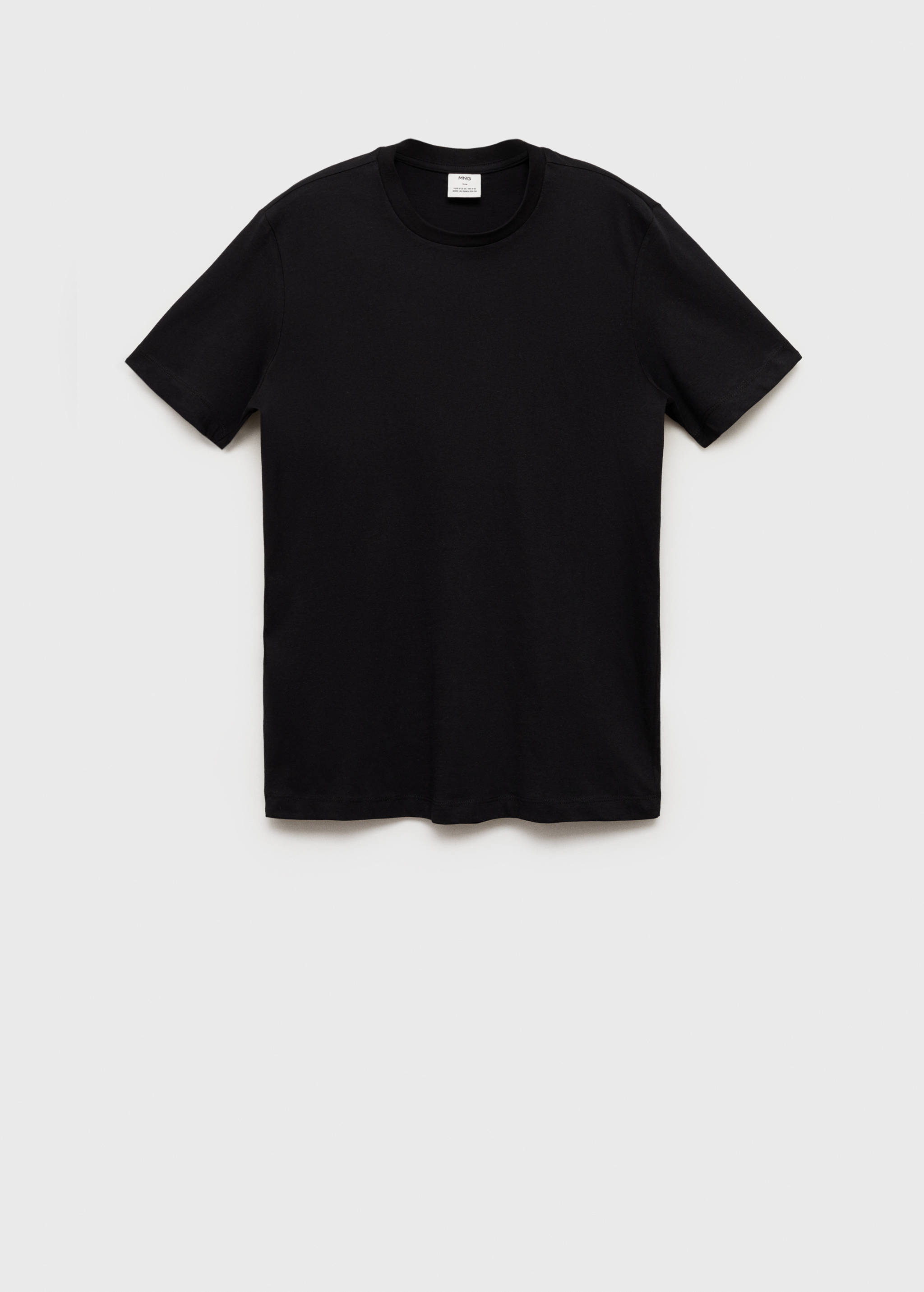 100% cotton slim-fit t-shirt - Article without model