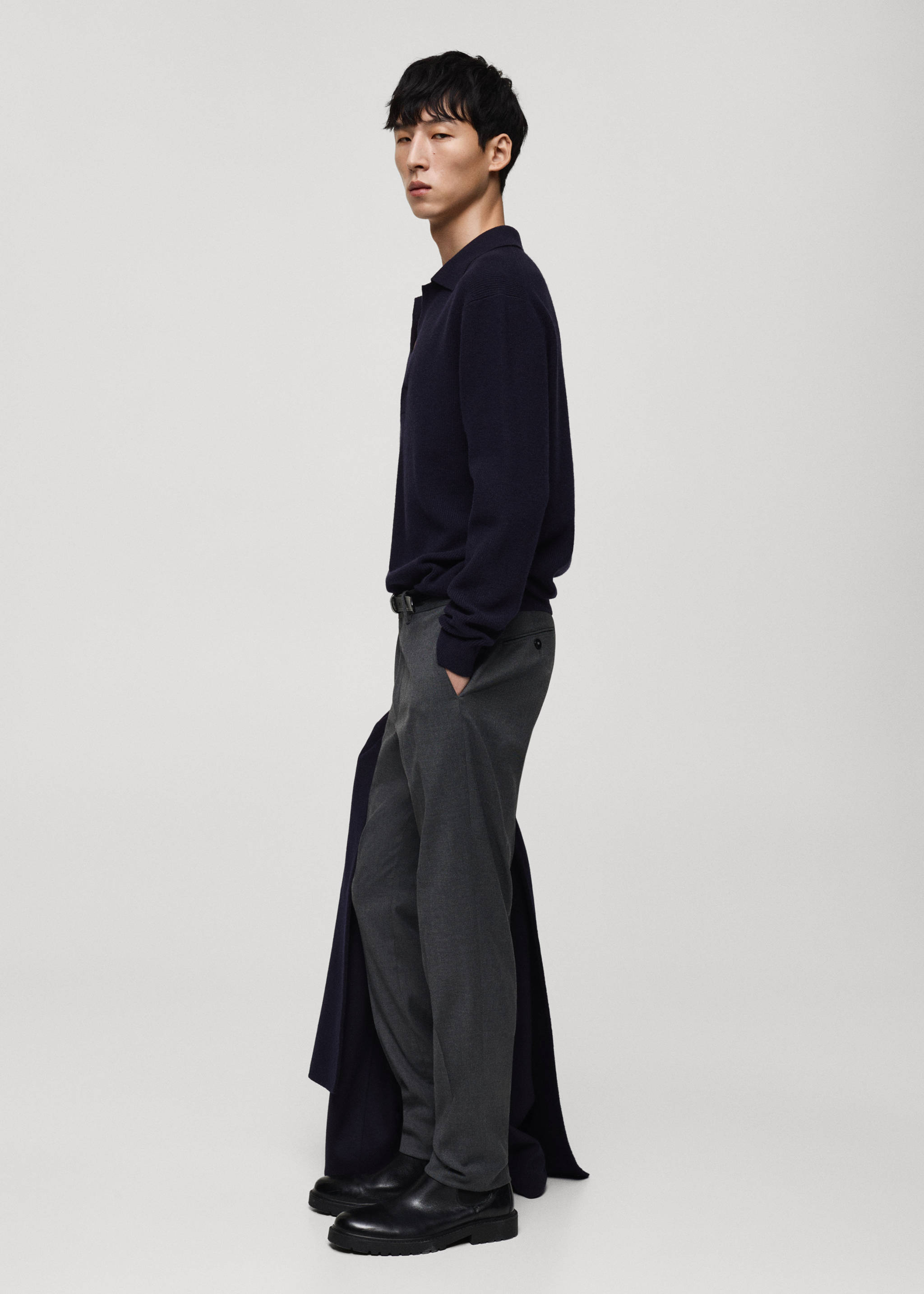 Gebreide polotrui van een wolblend - Detail van het artikel 2