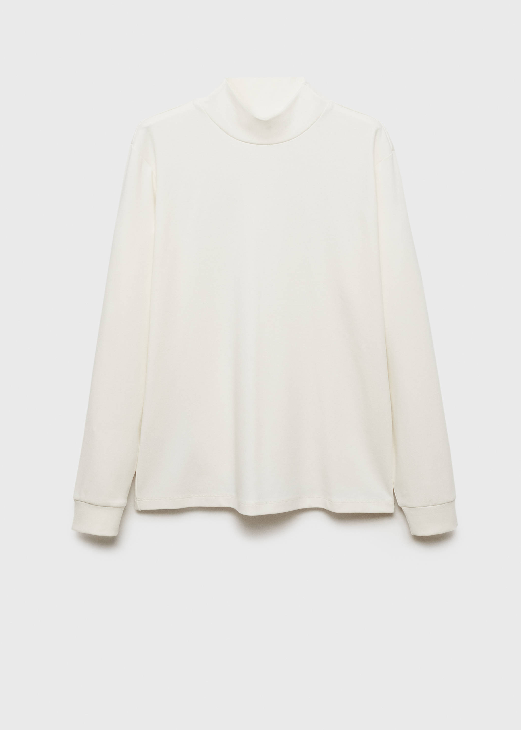 T-shirt manches longues col montant - Article sans modèle