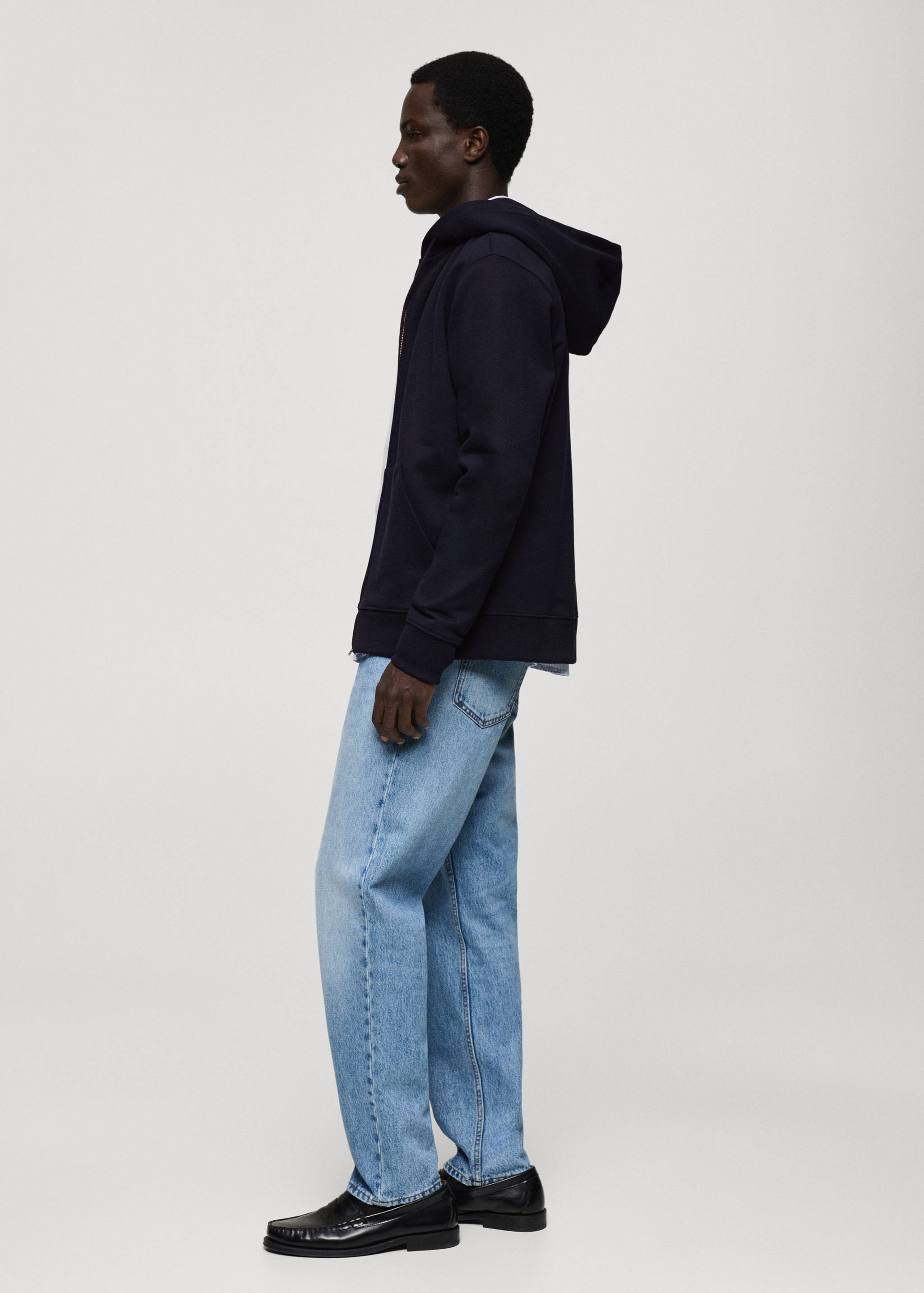 Sudadera capucha regular fit - Detalle del artículo 2