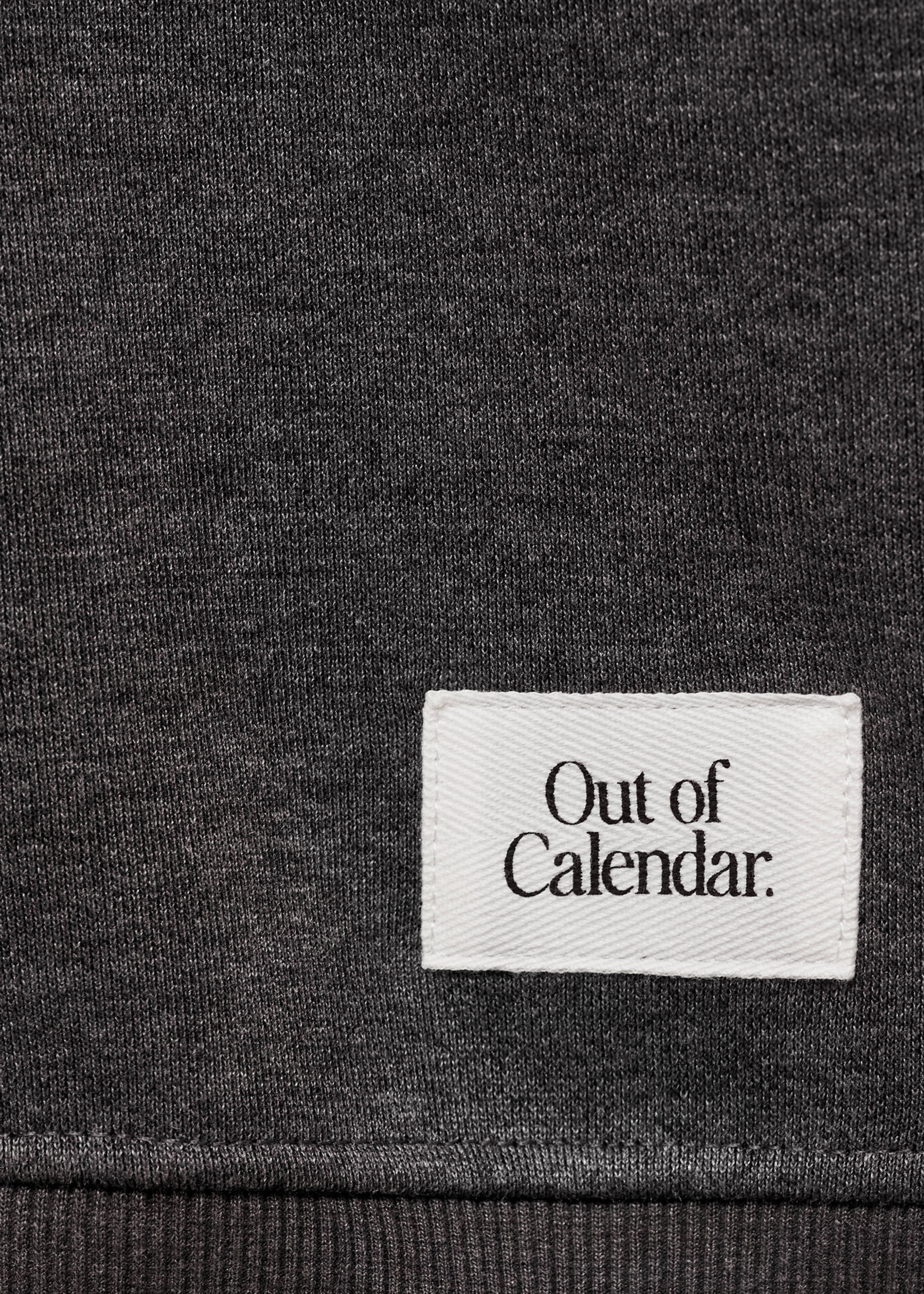 Zipper neck hooded sweatshirt - Details of the article 0