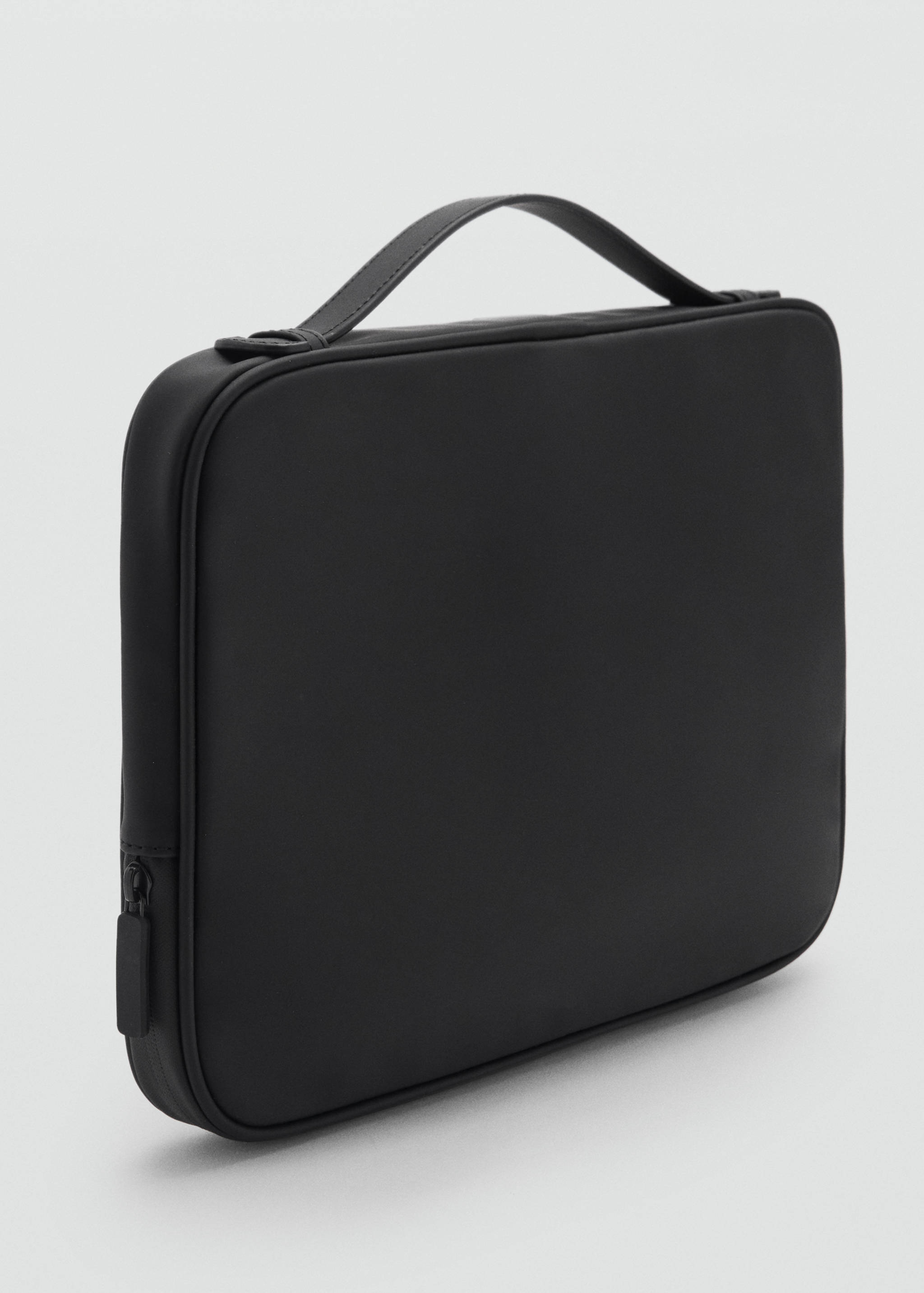 Rubberised laptop case - Medium plane