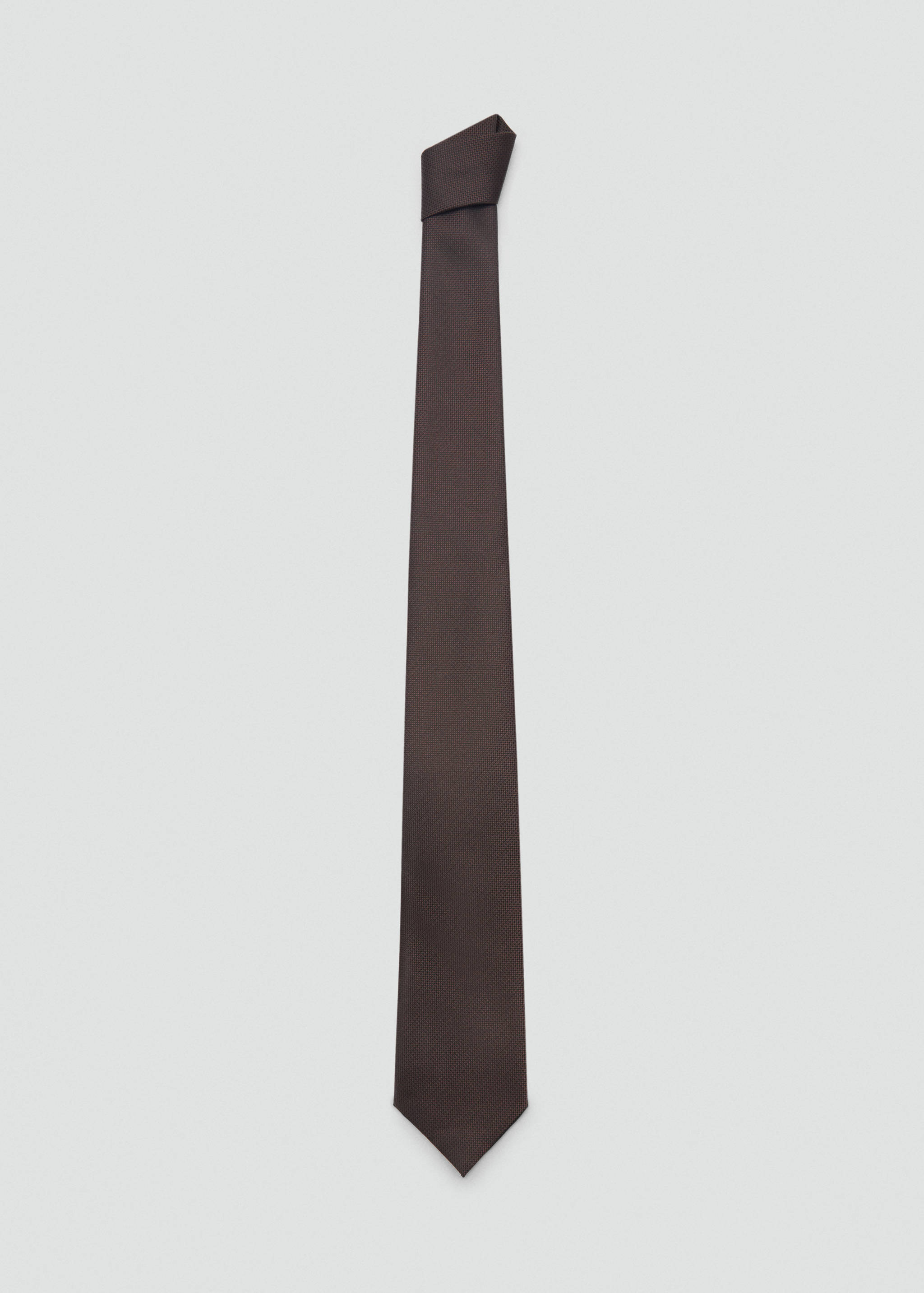 Smooth micro-structured tie - Article without model