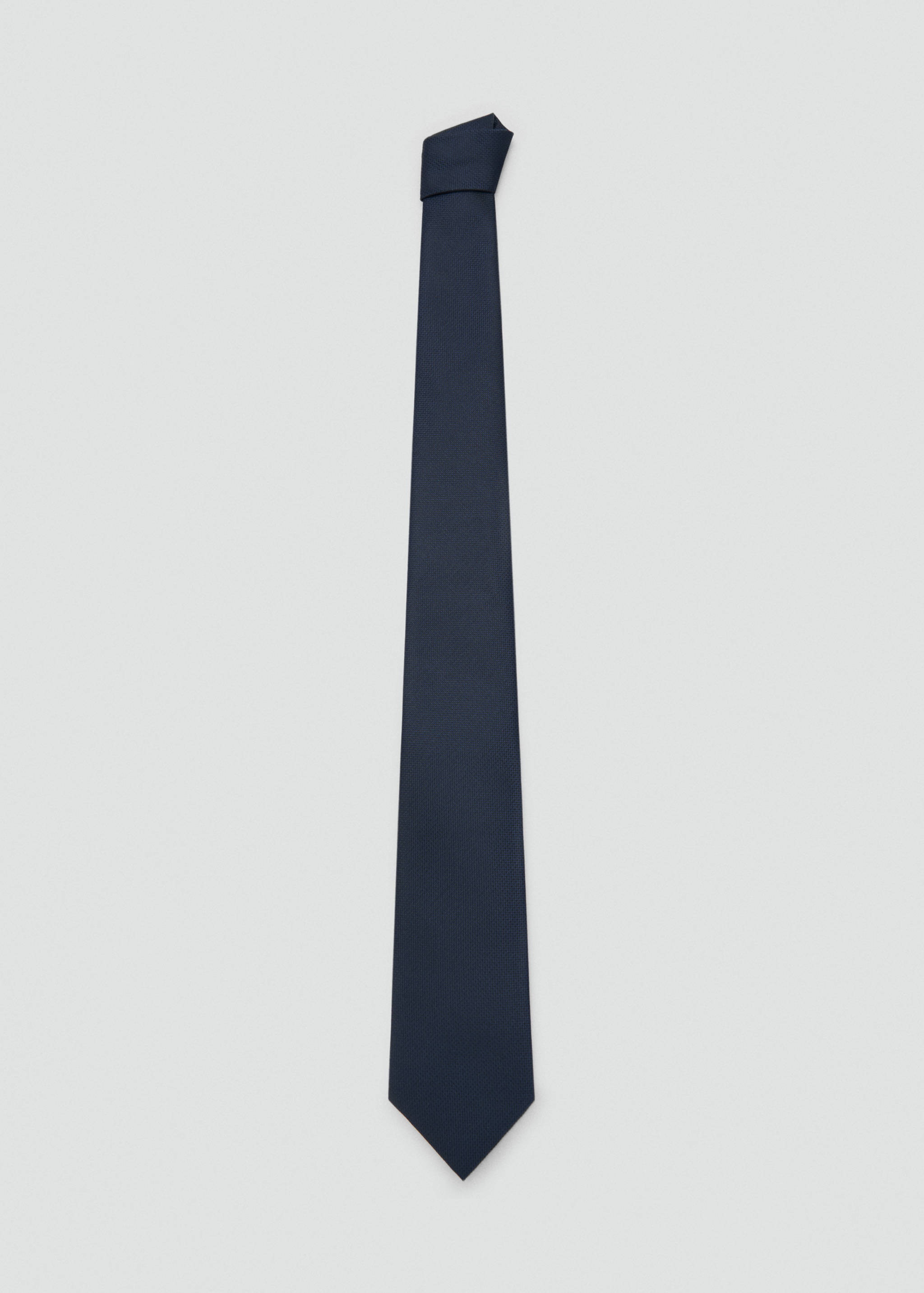 Smooth micro-structured tie - Article without model