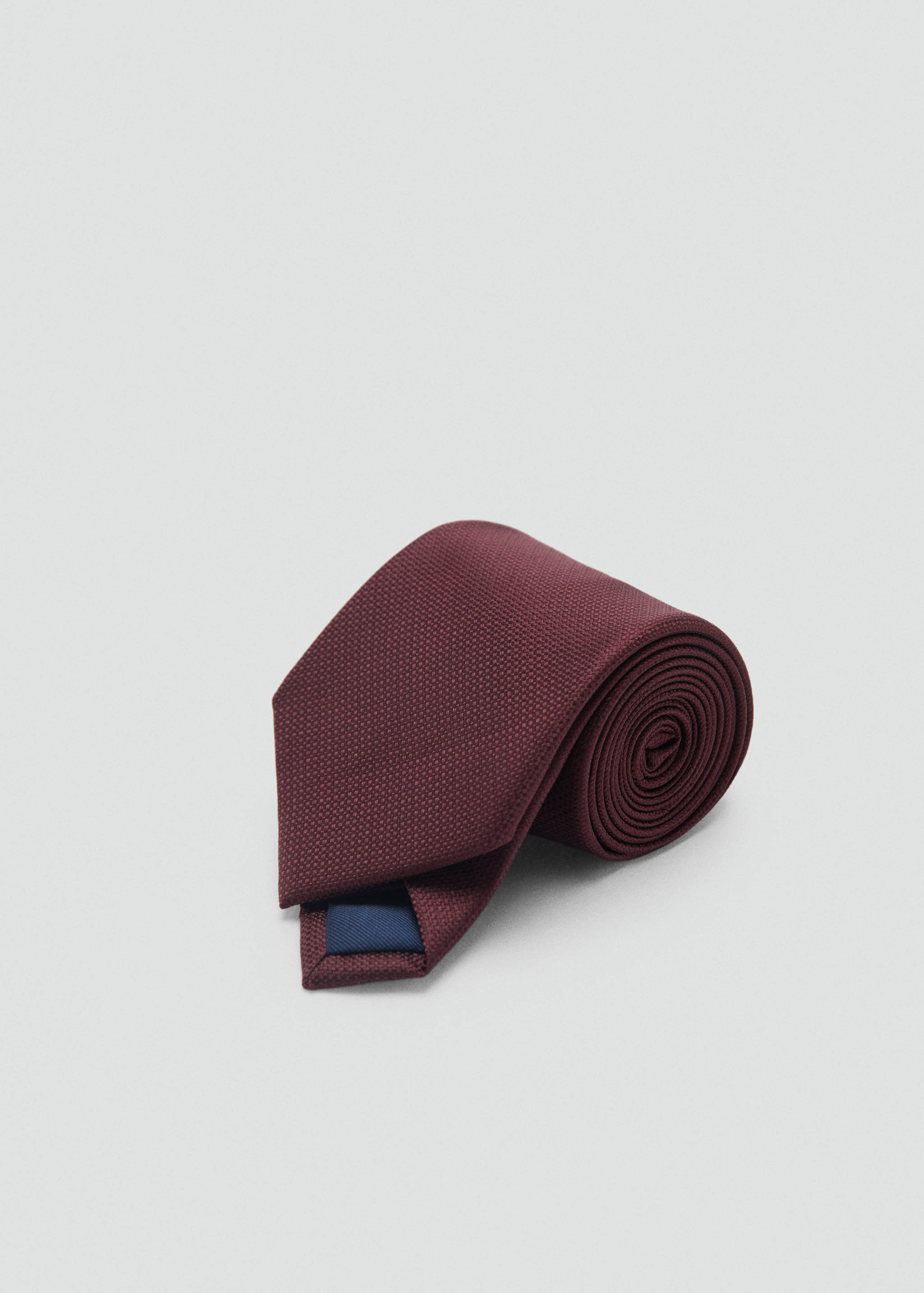 Smooth micro-structured tie - Medium plane