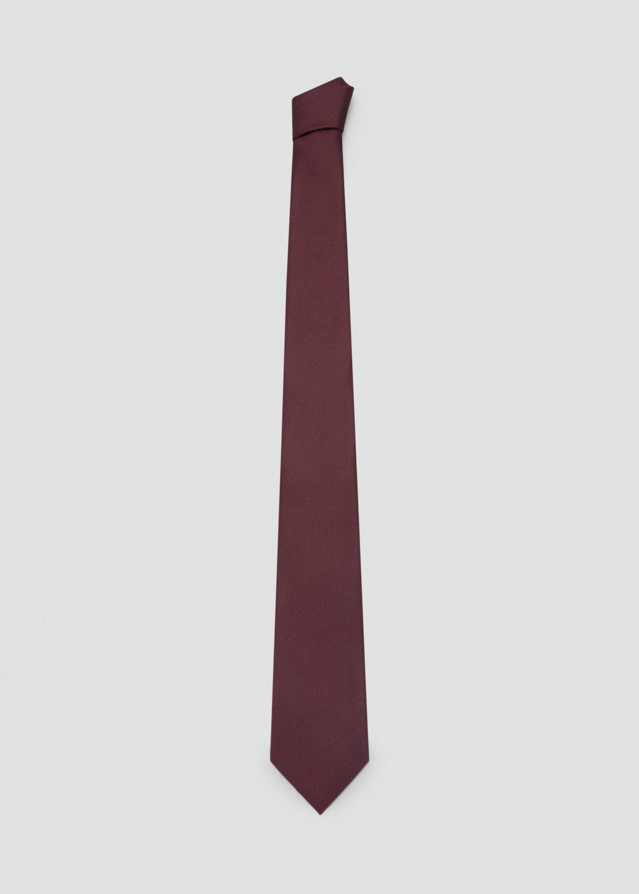 Smooth micro-structured tie - Article without model
