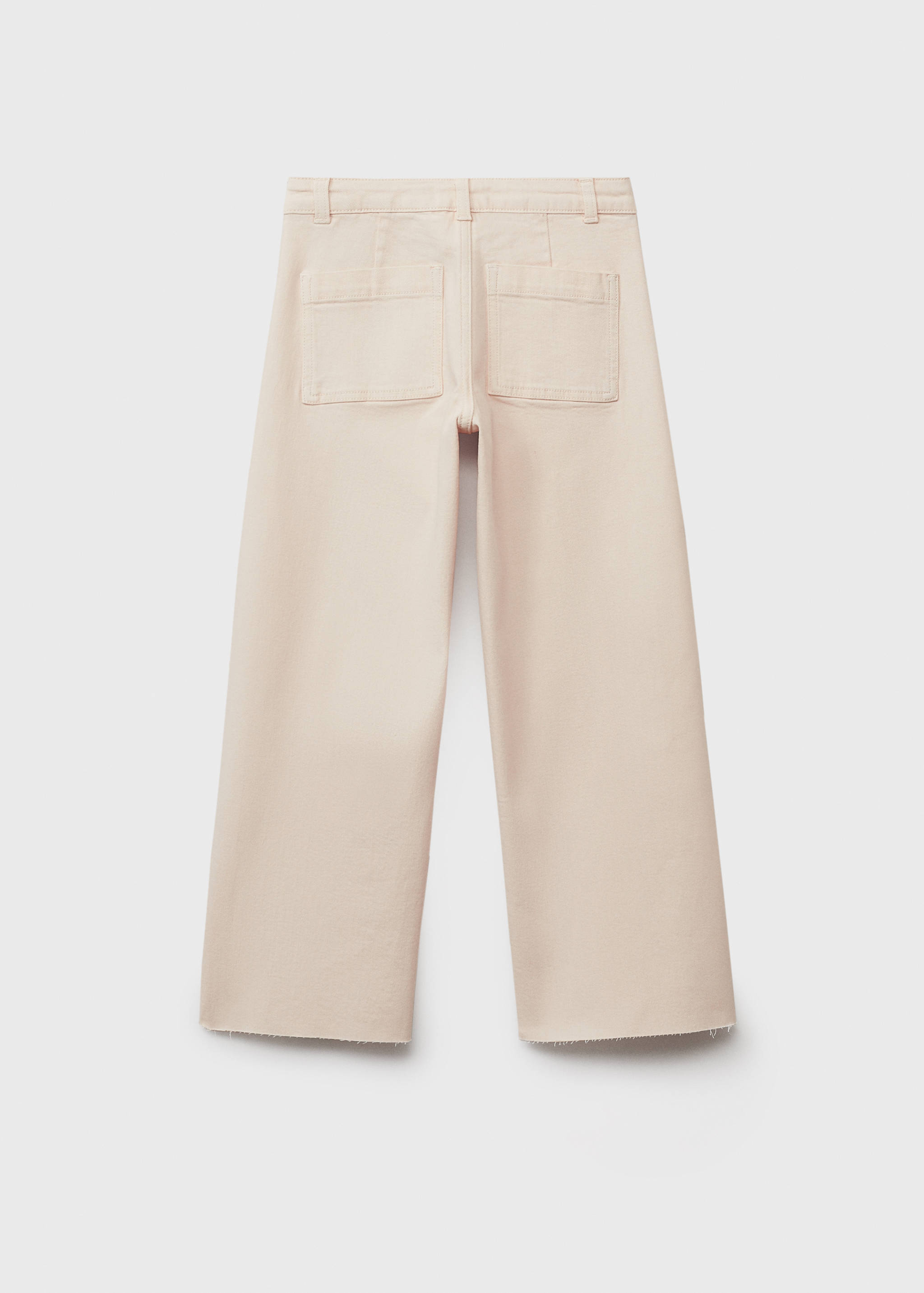 Culotte jean pantolon - Ürünün arkası