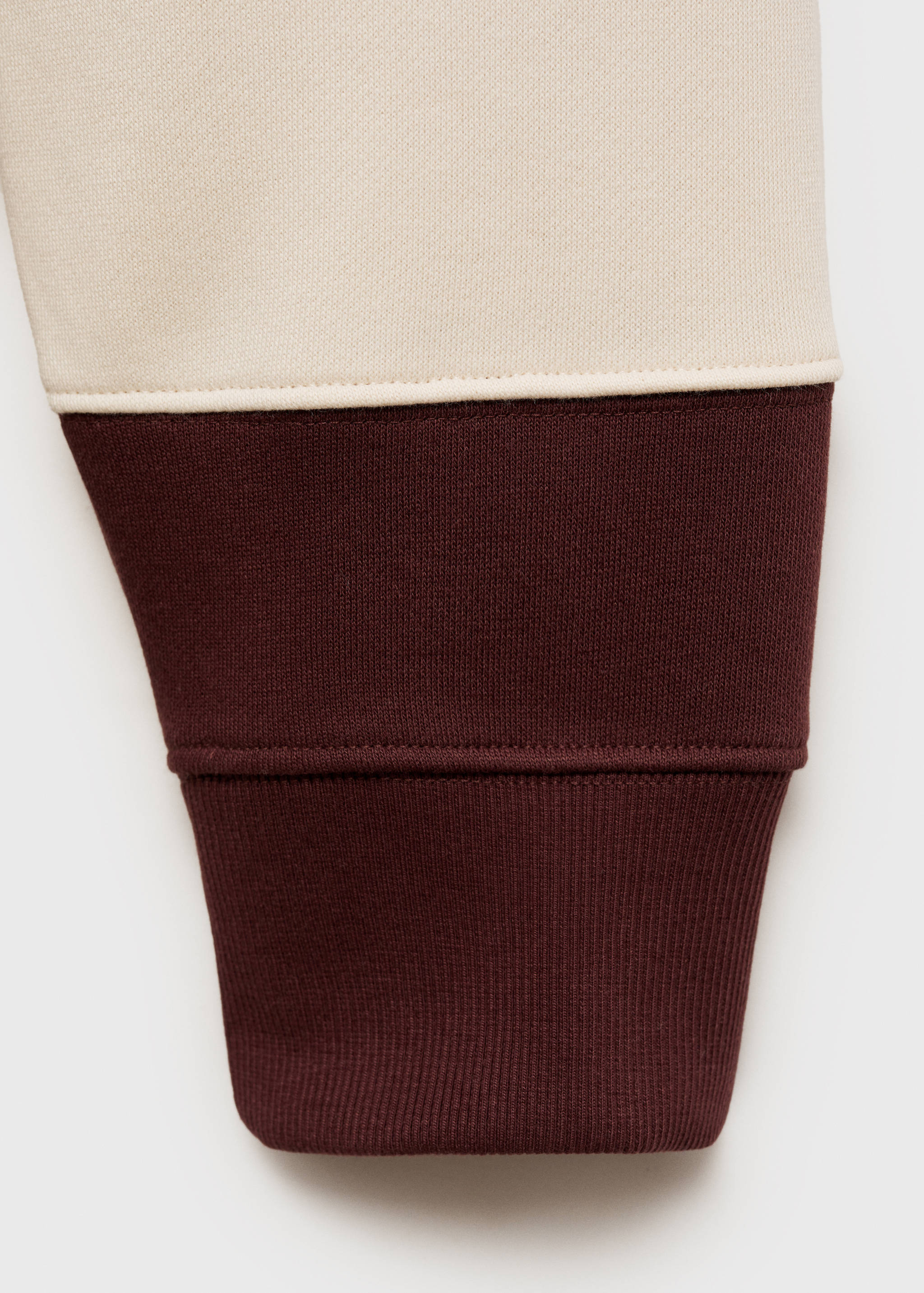 Striped cotton polo sweatshirt - Details of the article 0