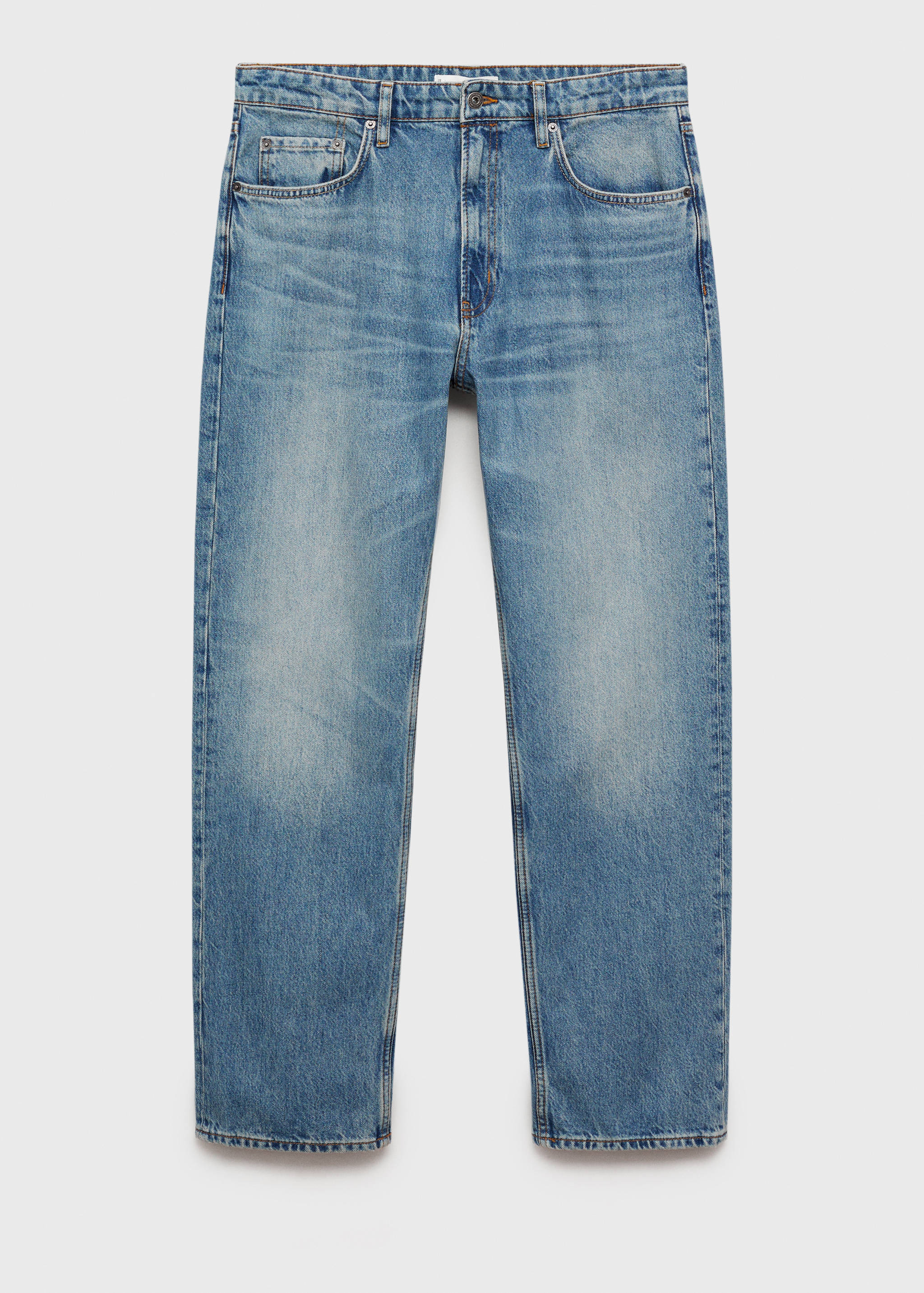 Moby straight-fit worn-effect jeans - Article without model