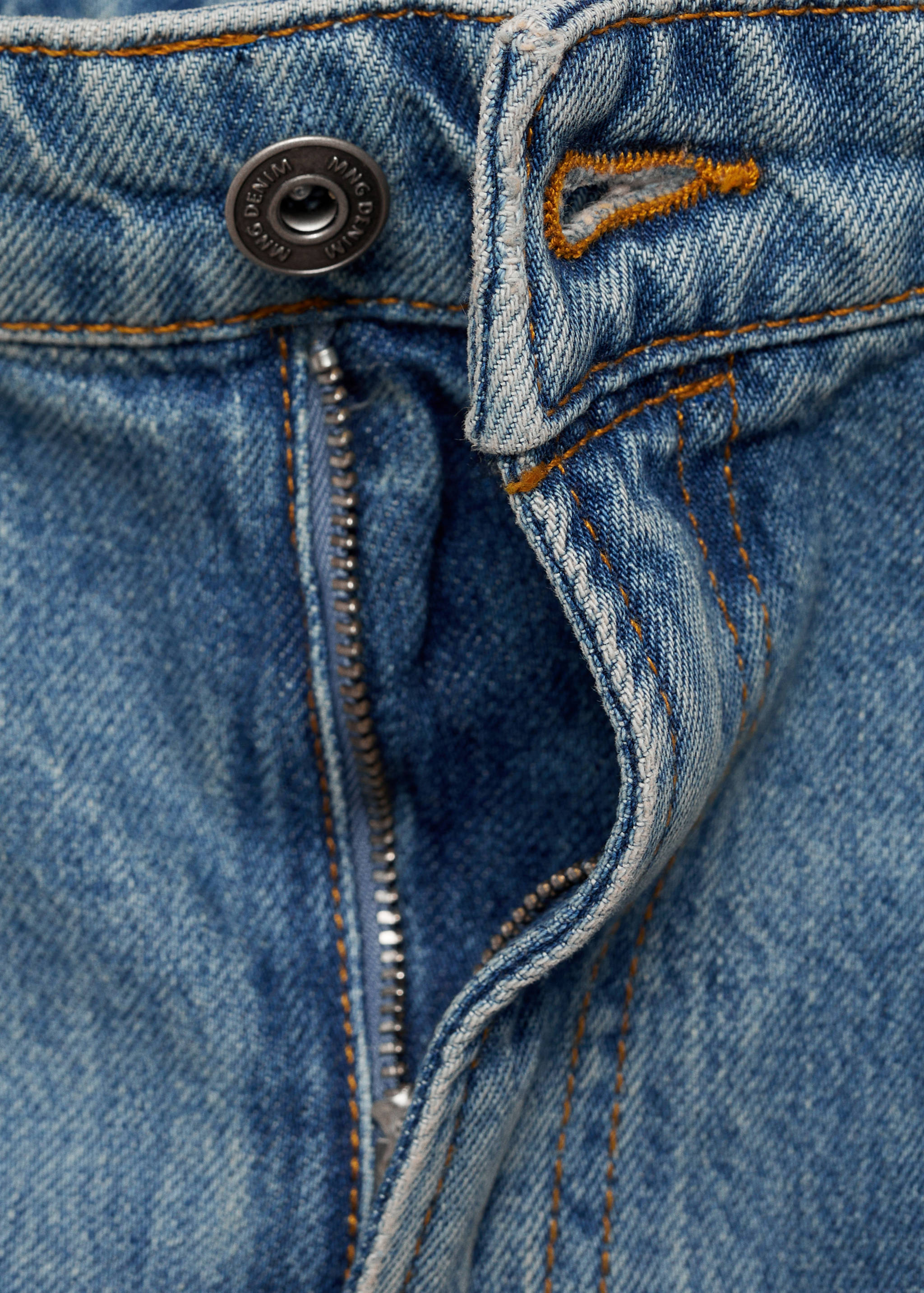Moby straight-fit worn-effect jeans - Details of the article 8