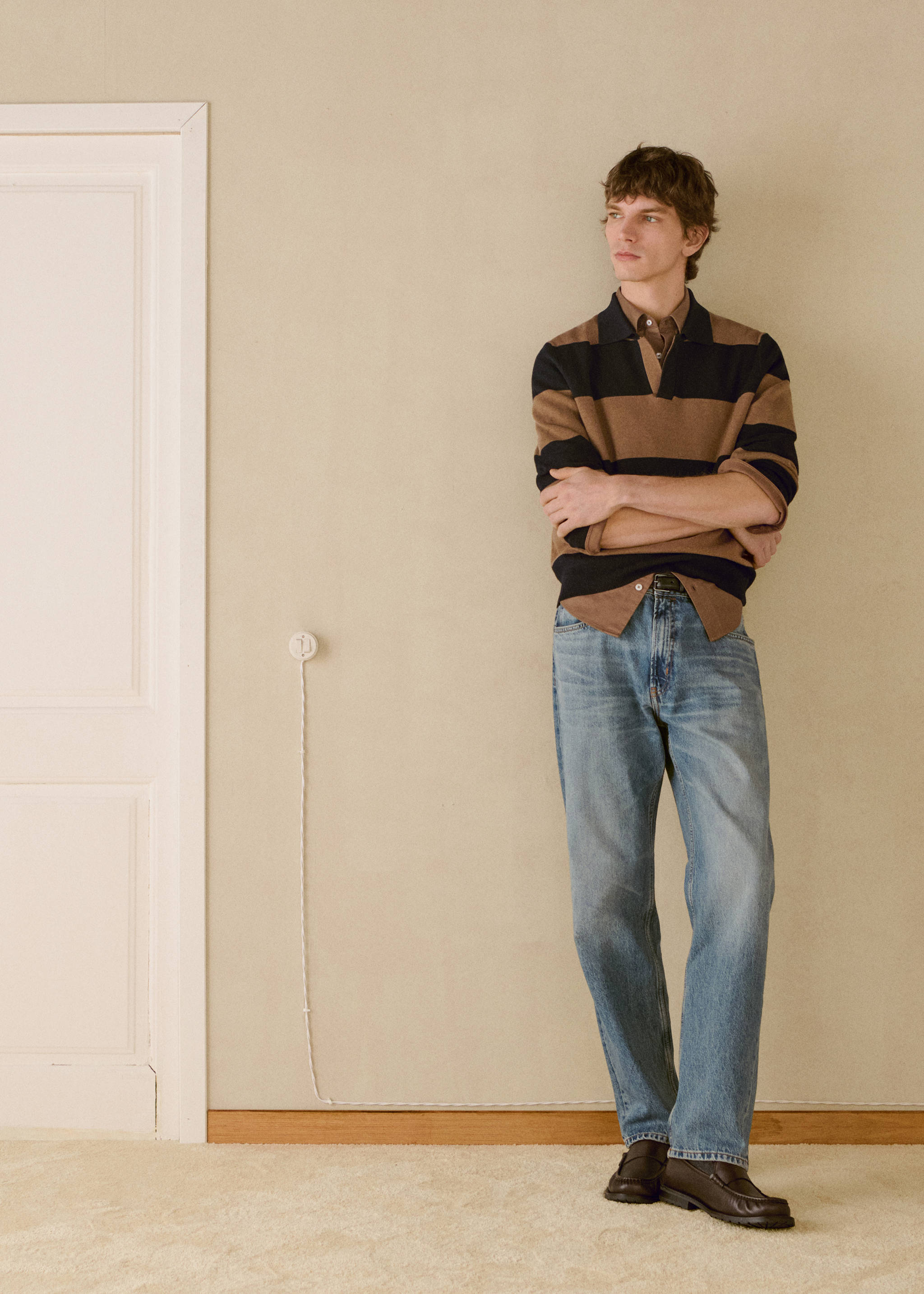 Moby straight-fit worn-effect jeans - Details of the article 5