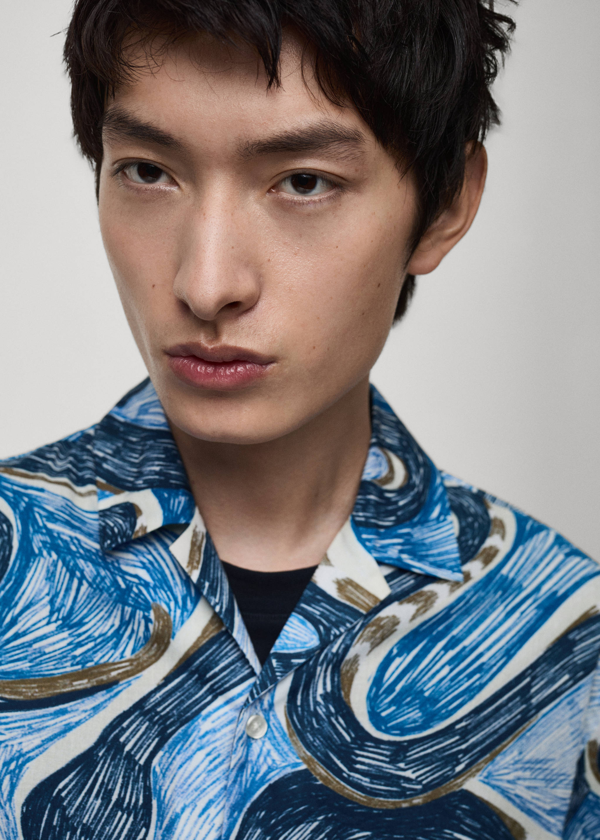 Regular-fit printed shirt - Details of the article 1