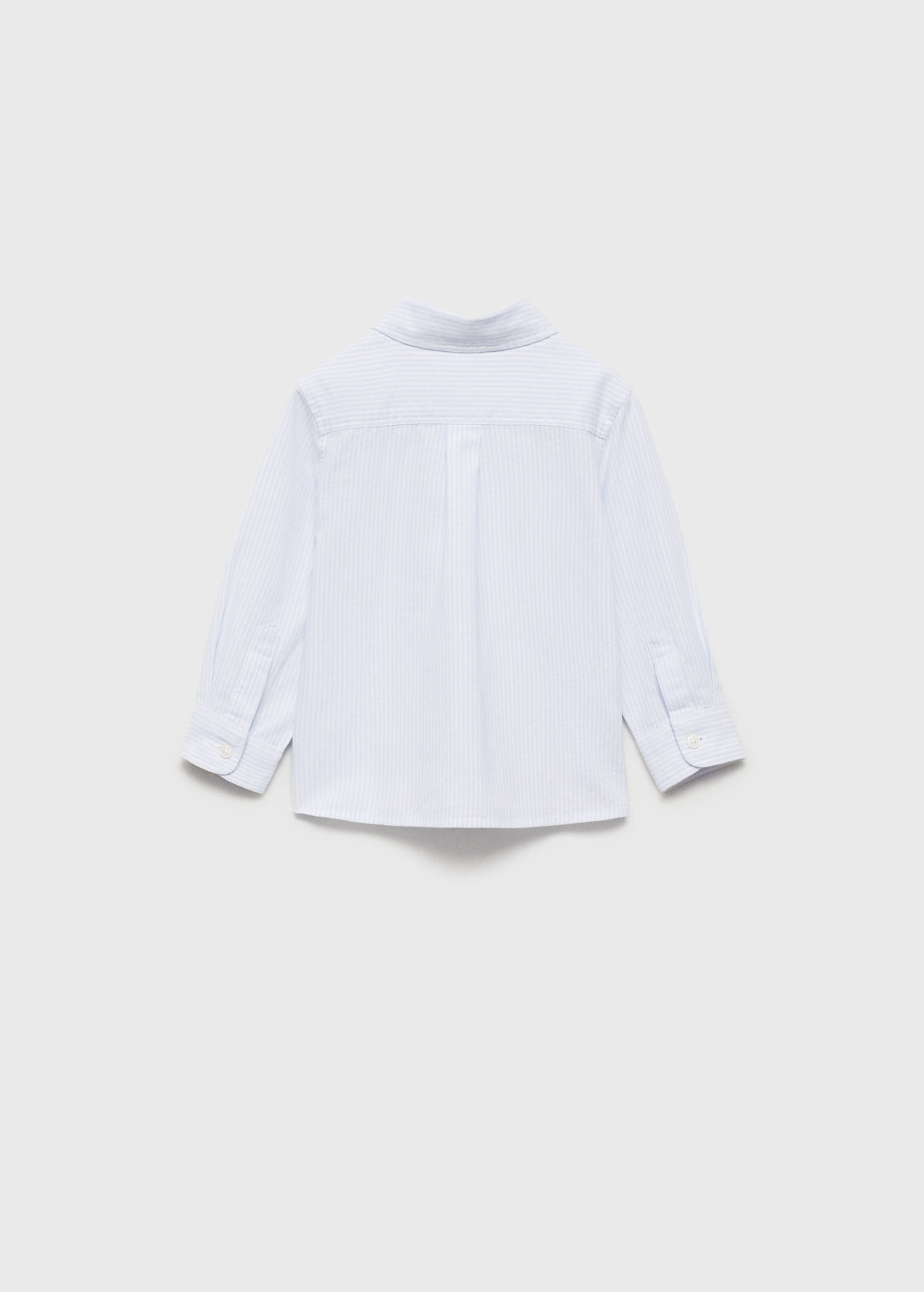 Striped Oxford shirt - Reverse of the article