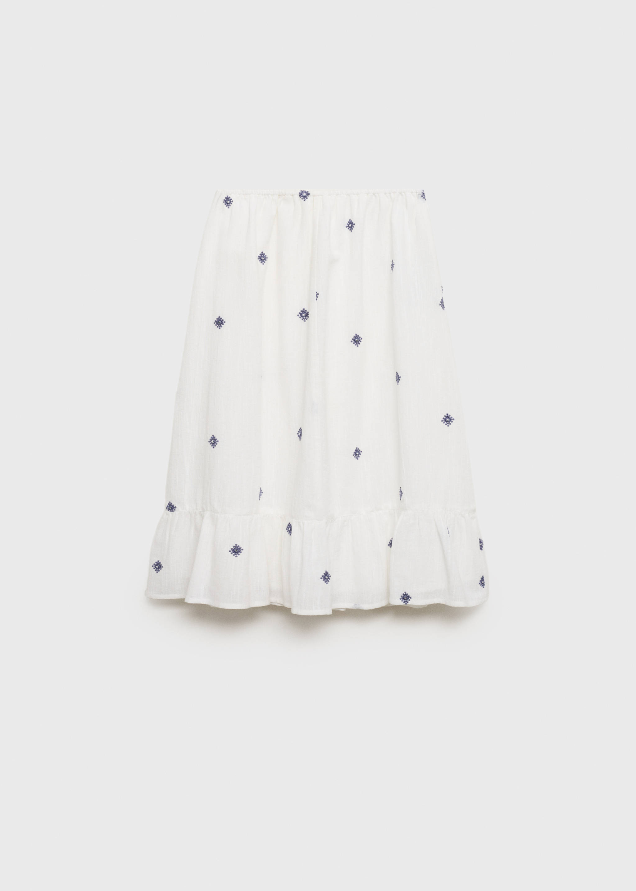 Jupe détails brodés - Verso de l’article