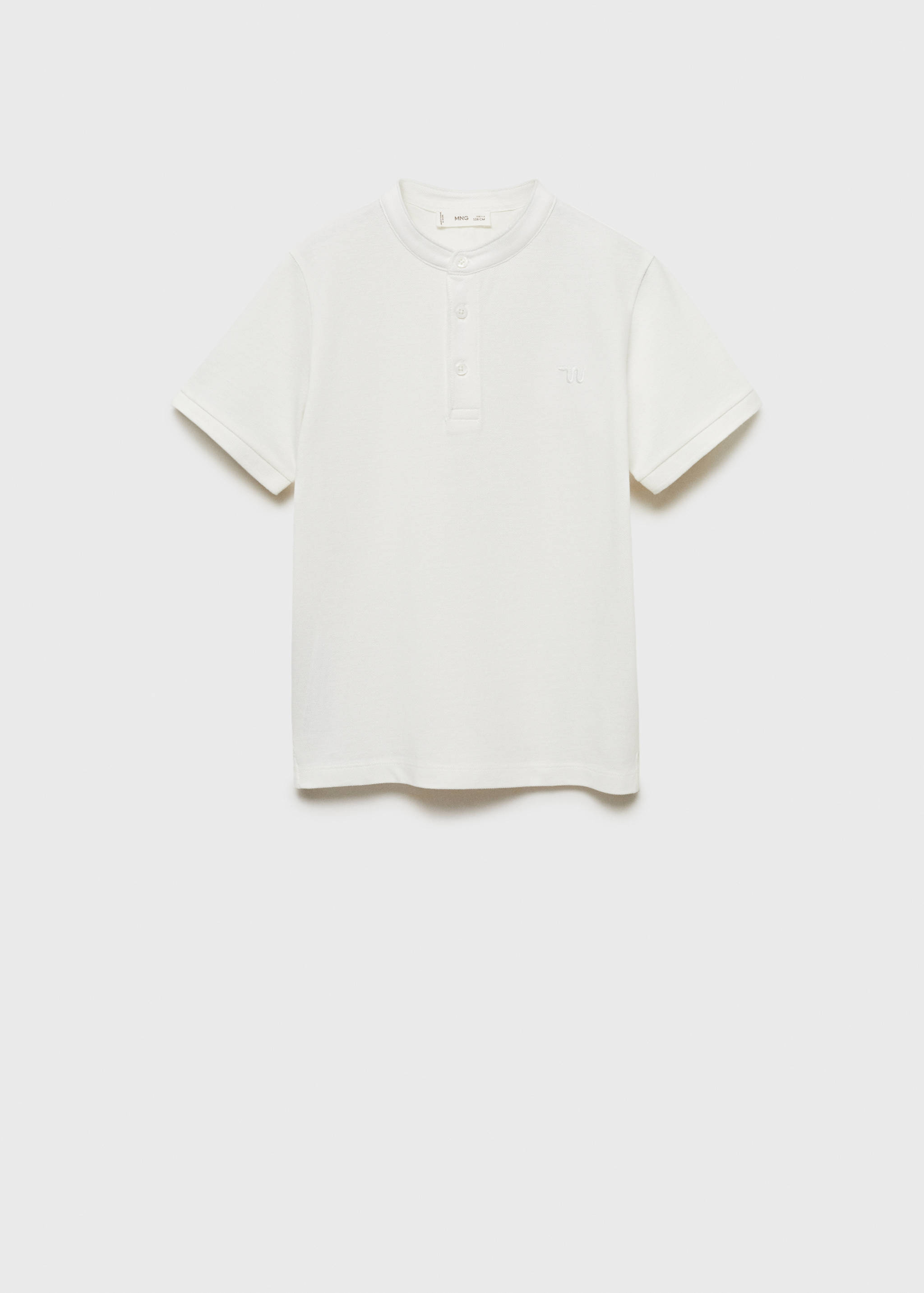 100% cotton polo shirt - Article without model